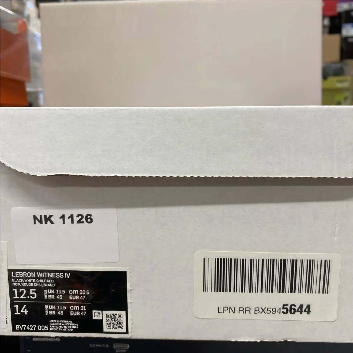 Nike shoes - Nike LeBron Witness - LeBron Witness - Black 9