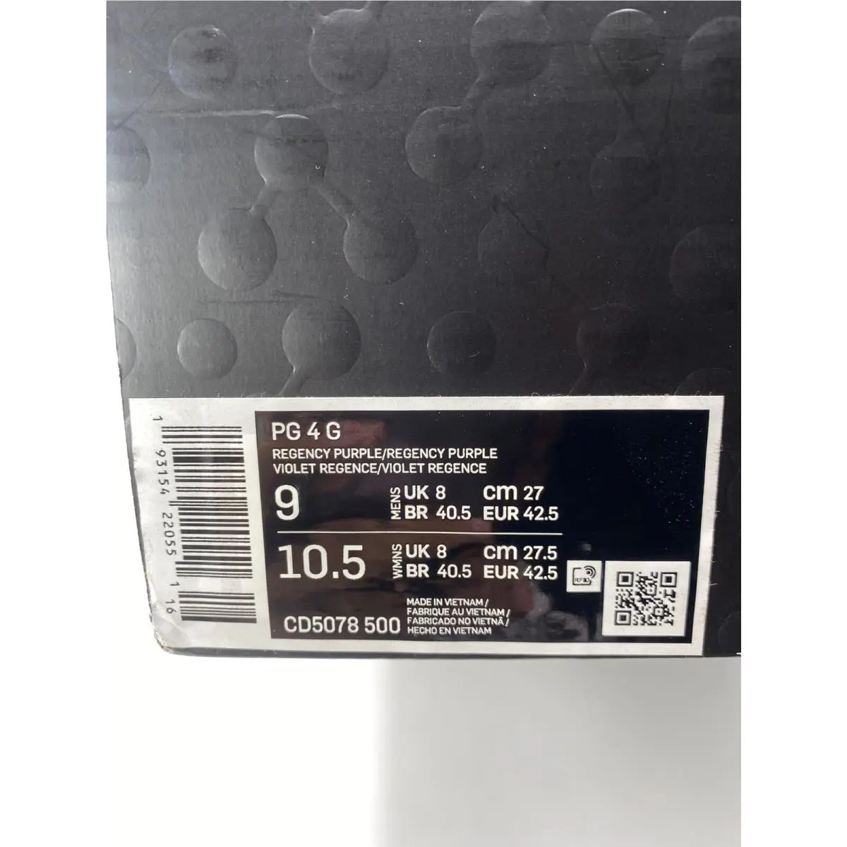 Nike shoes - Nike PG 4 - CD5078 500 - Regency Purple (UPC: 193154220551) 6