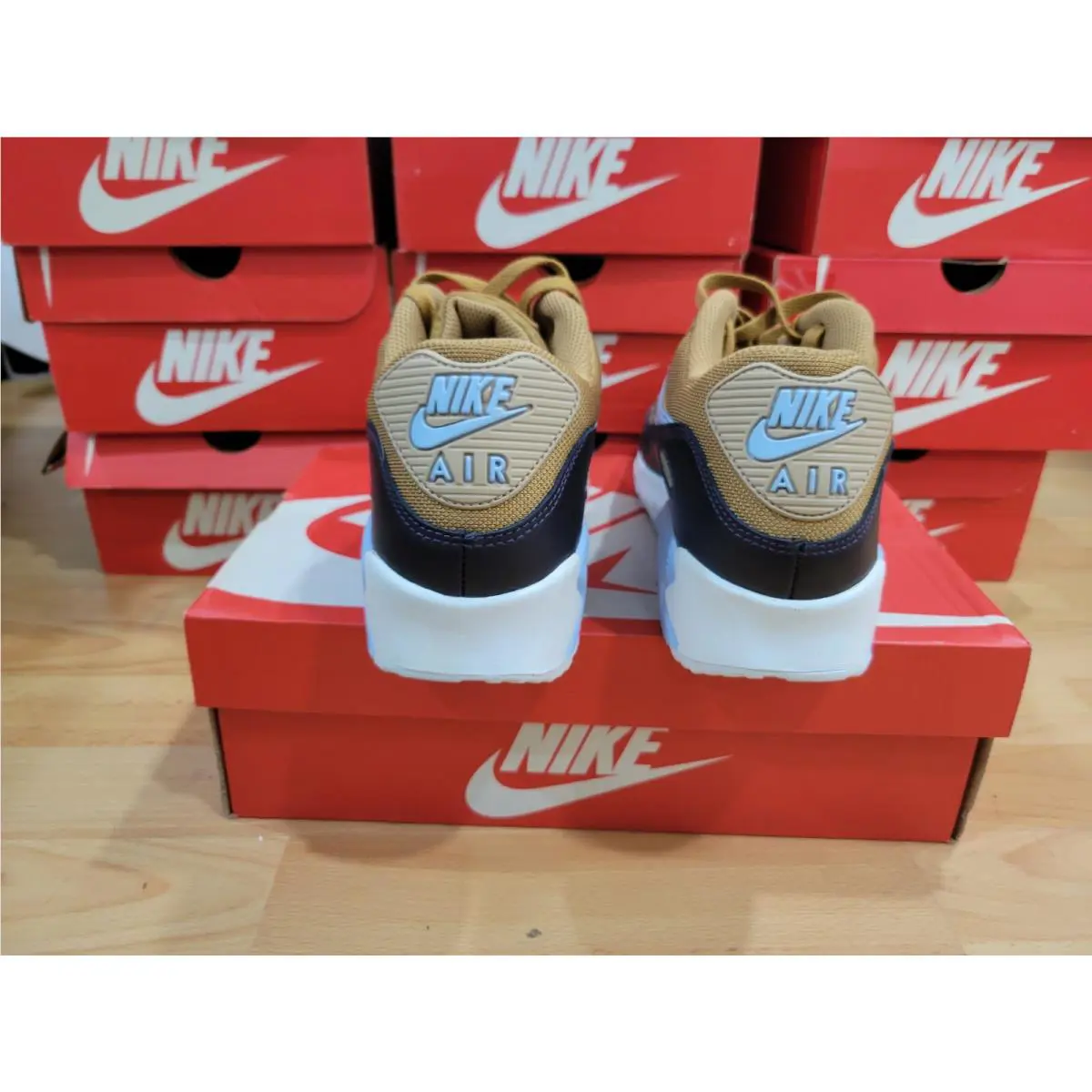 Nike shoes - Nike Air Max 90 Essential - AJ1285-202 - Brown (UPC: 886668967981) 2