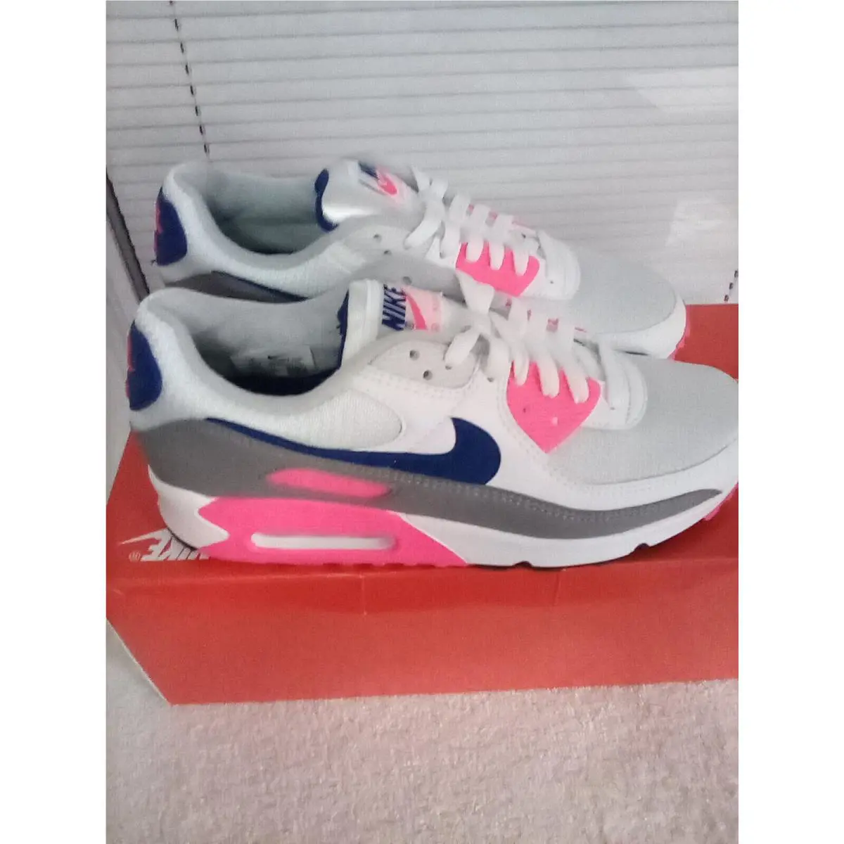 Nike shoes - NIKE AIR MAX III - AIR MAX III - White, Pink, Blue, Grey 1