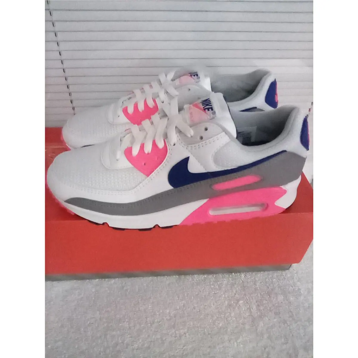 Nike shoes - NIKE AIR MAX III - AIR MAX III - White, Pink, Blue, Grey 4