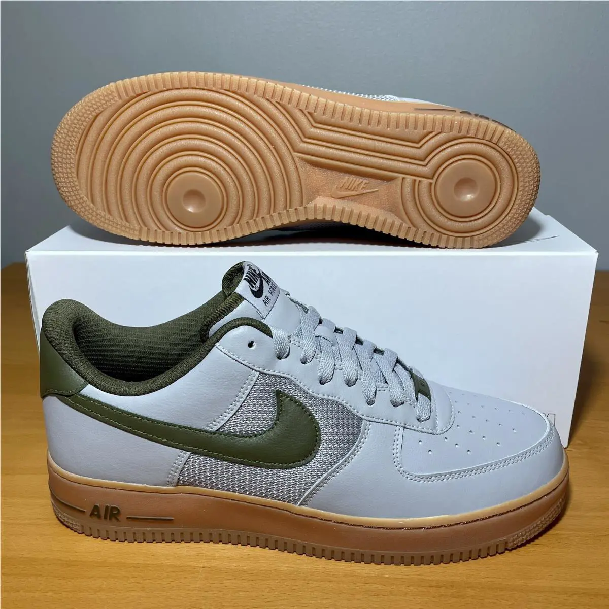 Nike shoes - Nike Air Force 1 - Air Force - Gray 1