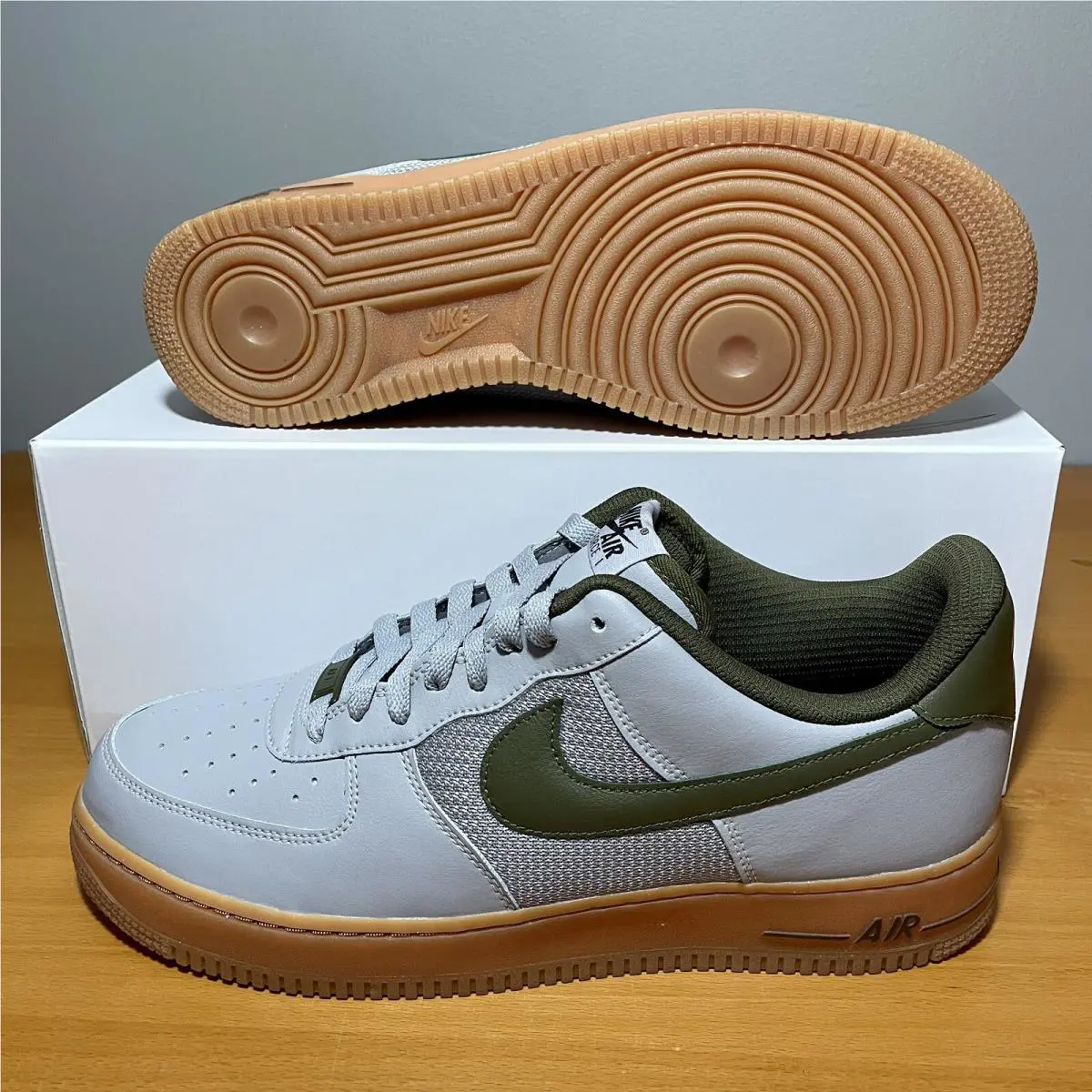Nike shoes - Nike Air Force 1 - Air Force - Gray 2