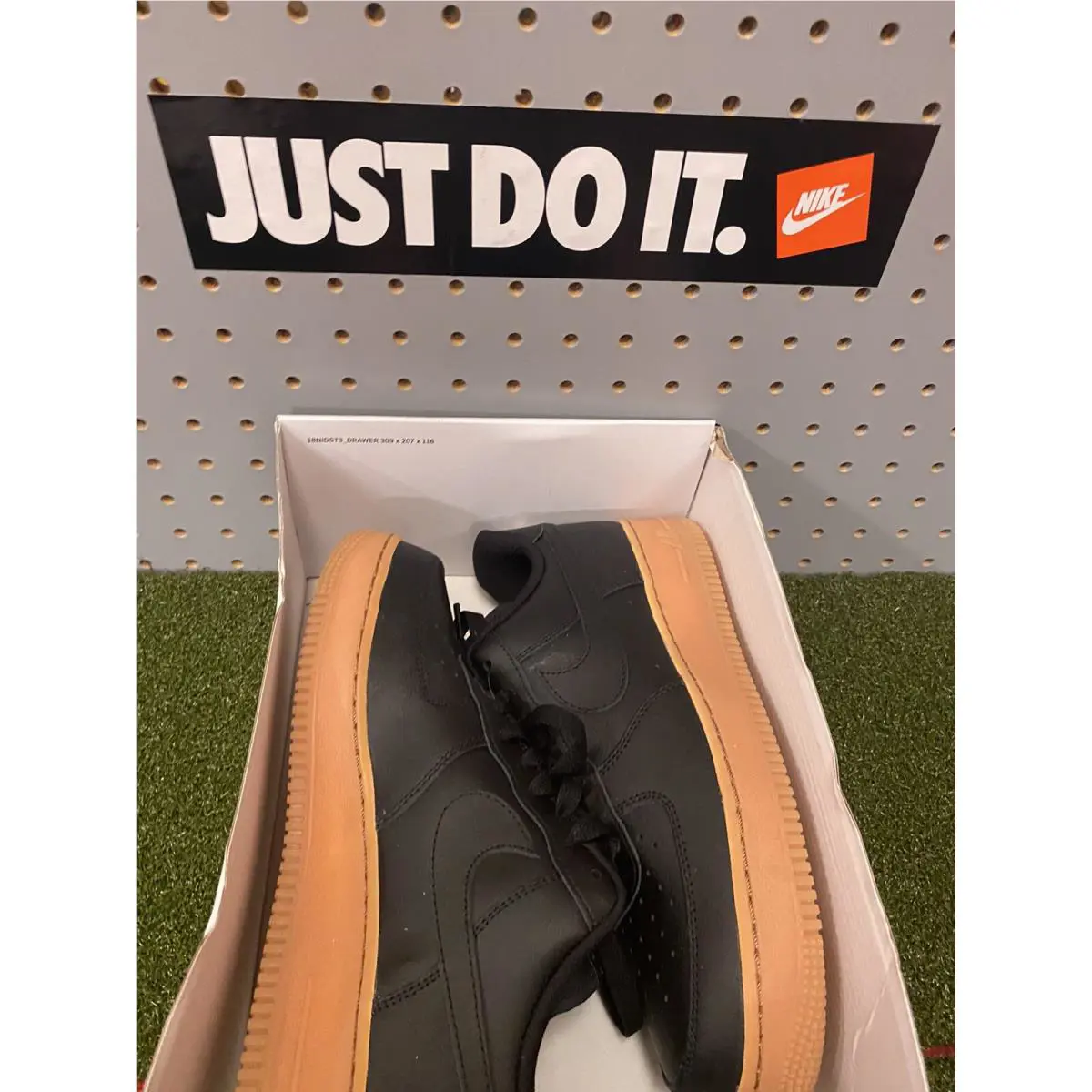 Nike shoes - Nike Air Force 1 - Air Force - Black (UPC: 00196152825780) 5