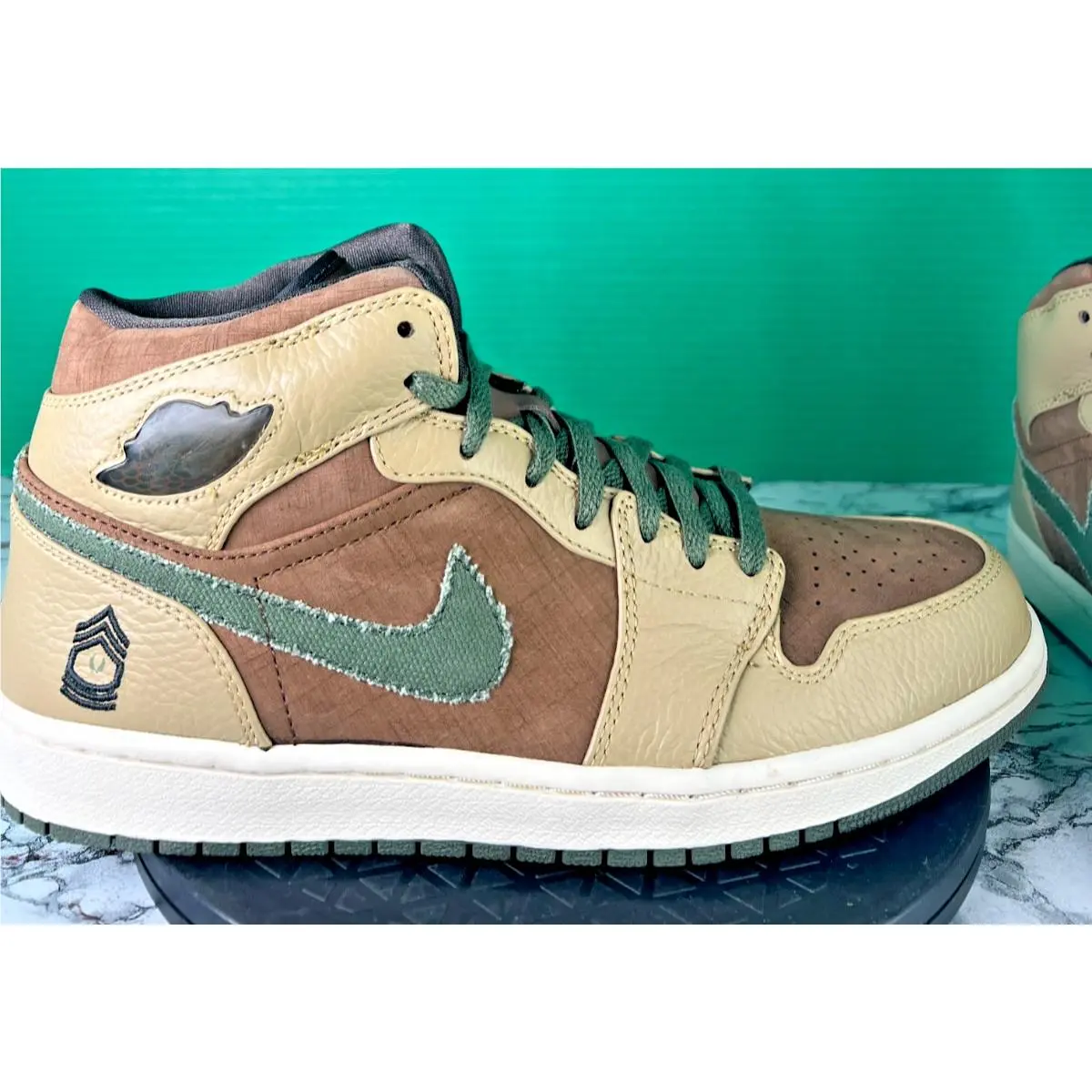 Nike shoes - Air Jordan 1 - Air - 325514-231 - Brown (UPC: 884751036507) 14
