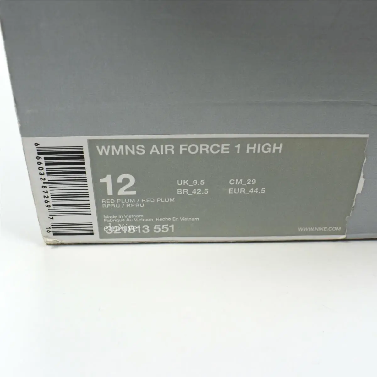 Nike shoes - Nike Air Force 1 - Air Force - 321813-551 - Purple 7