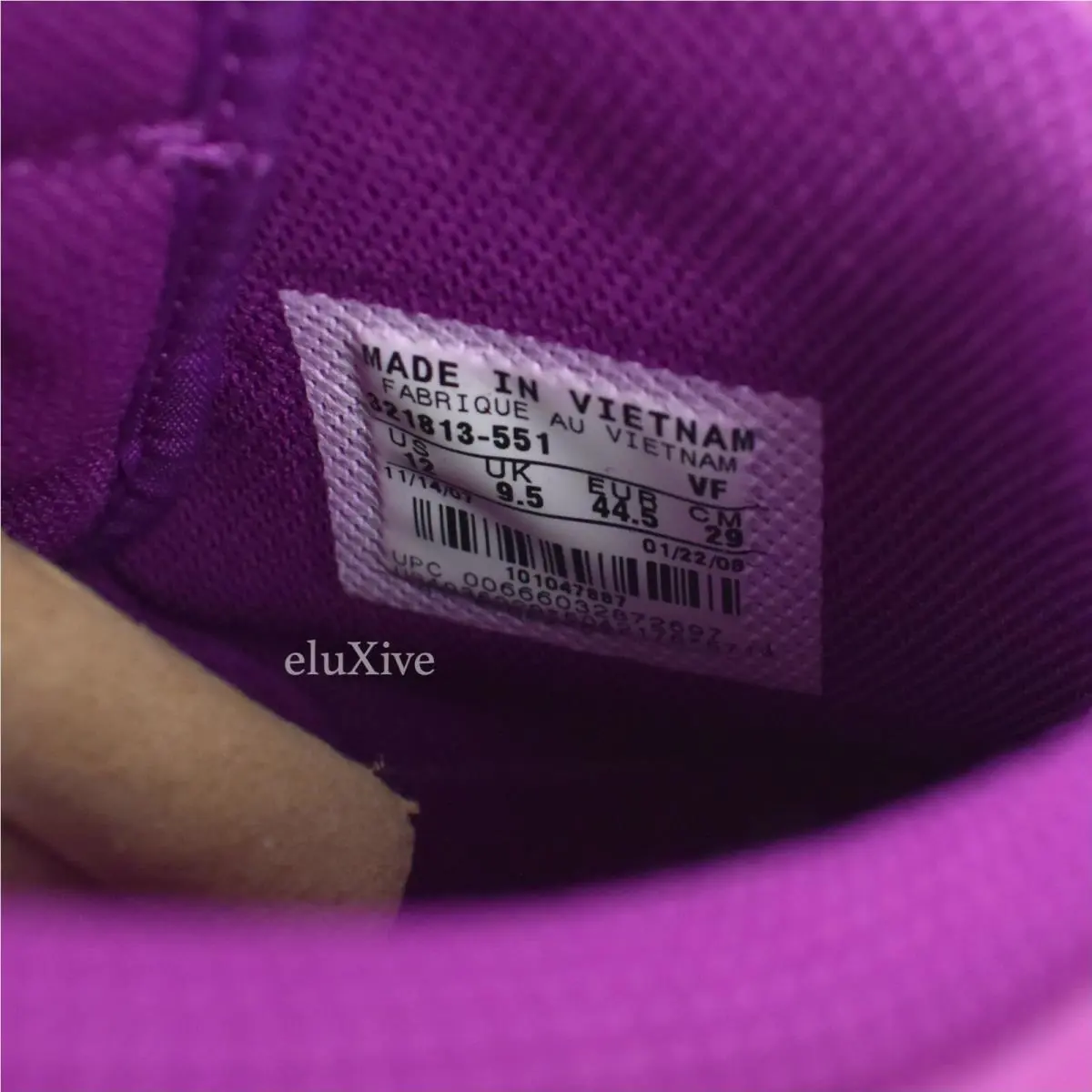 Nike shoes - Nike Air Force 1 - Air Force - 321813-551 - Purple 6