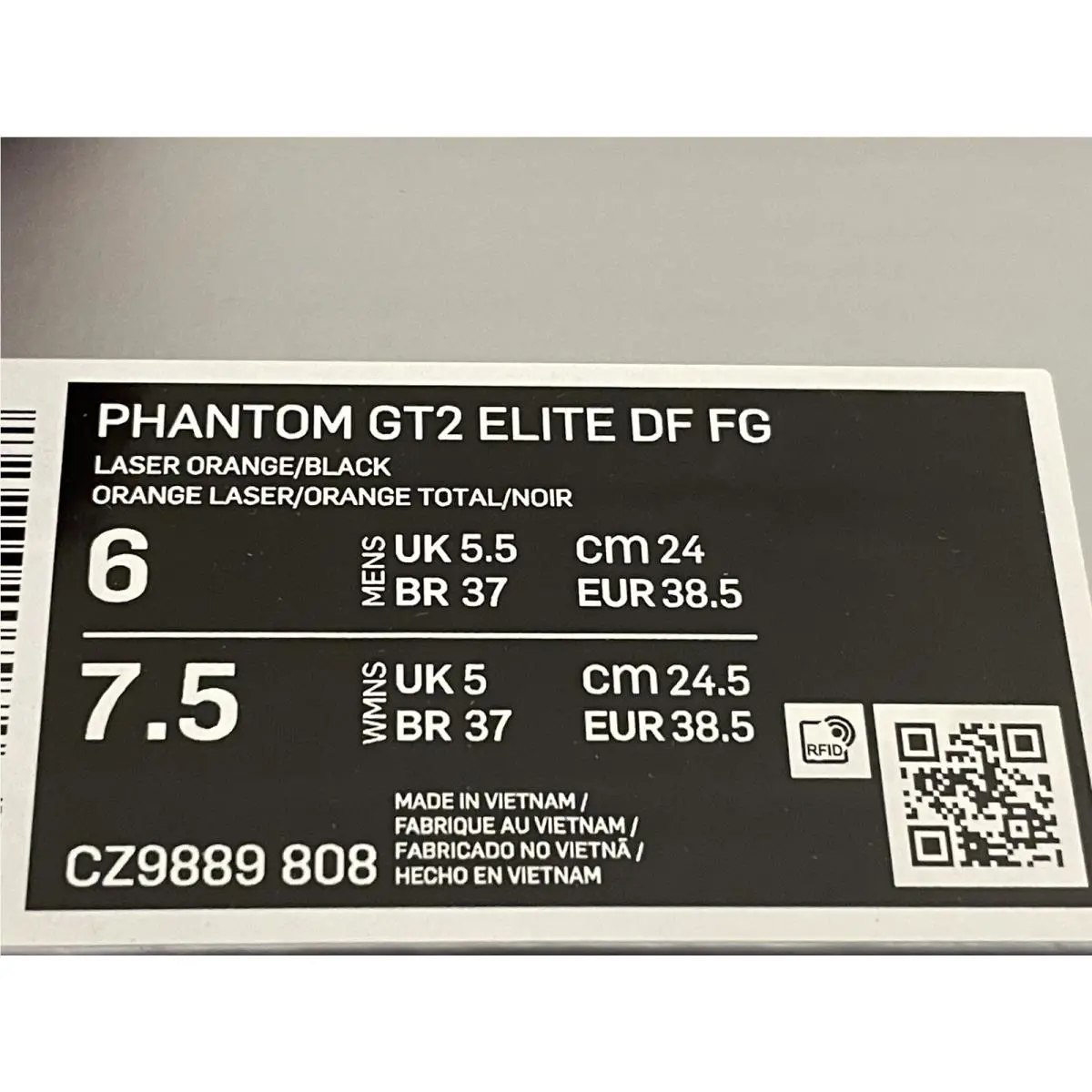 Nike shoes - Nike Phantom GT2 Elite FG - CZ9889-808 - Orange 7