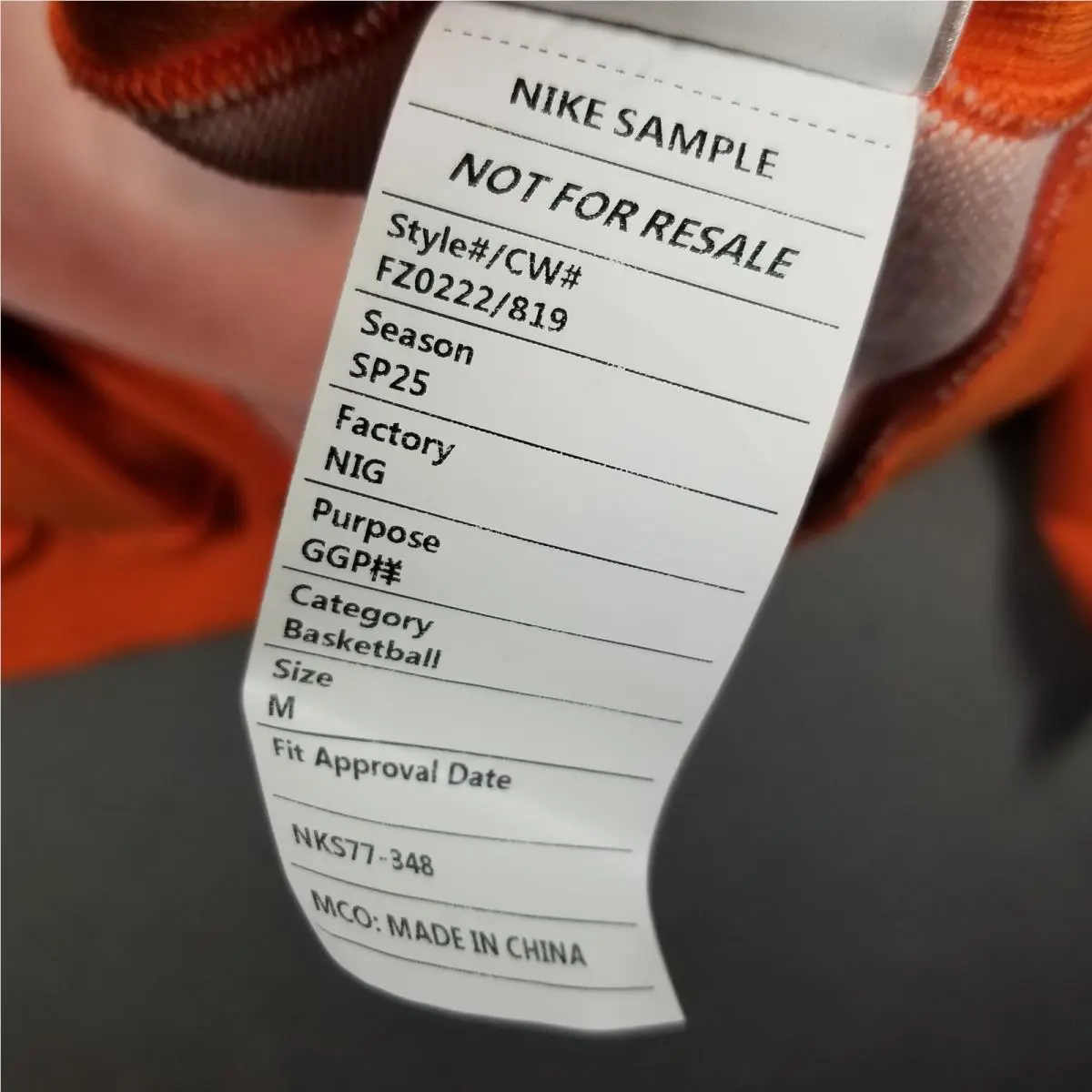 Nike clothing - Orange 9