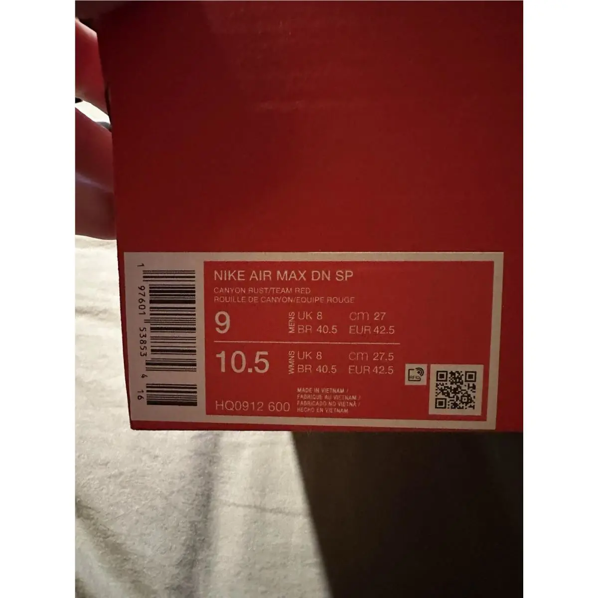 Nike shoes - Nike Air Max - Air Max - Hq0912-600 - Red 1