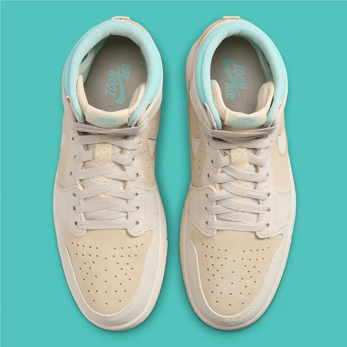 Nike shoes - Air Jordan 1 Zoom - Air Zoom - Coconut Milk/Legend Lt Brown-light Dew - DV1305-101 3