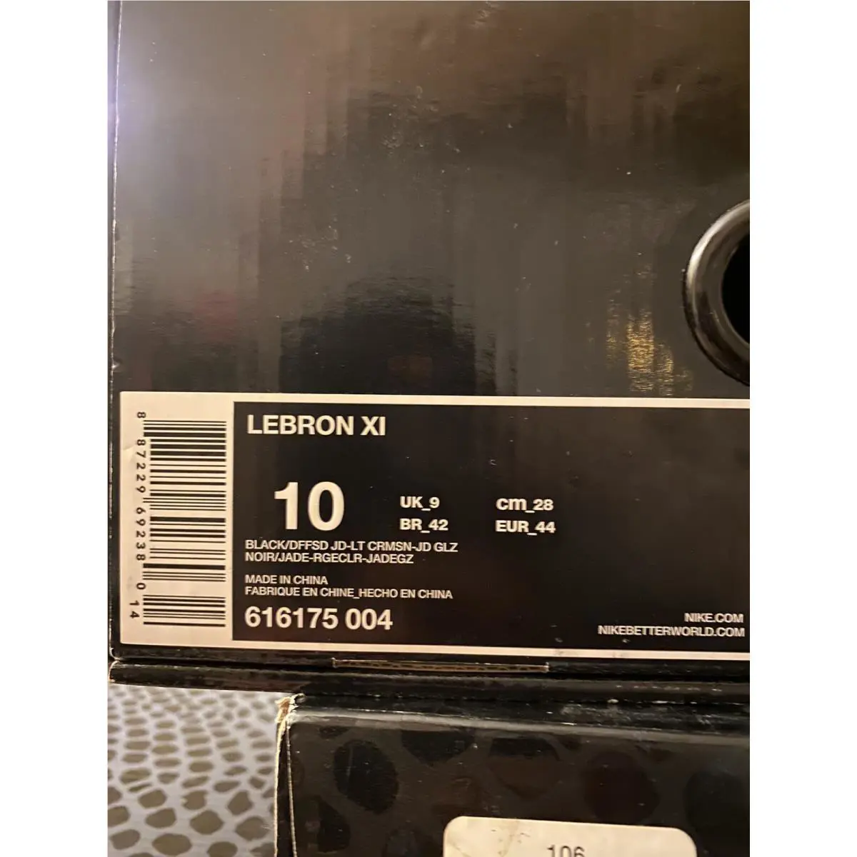 Nike shoes - Nike LeBron XI - LeBron - 616175004 - Black 8
