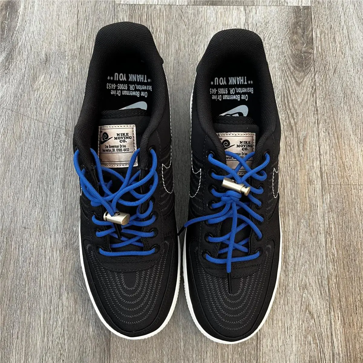 Nike shoes - Nike Air Force 1 - Air Force - Black 1
