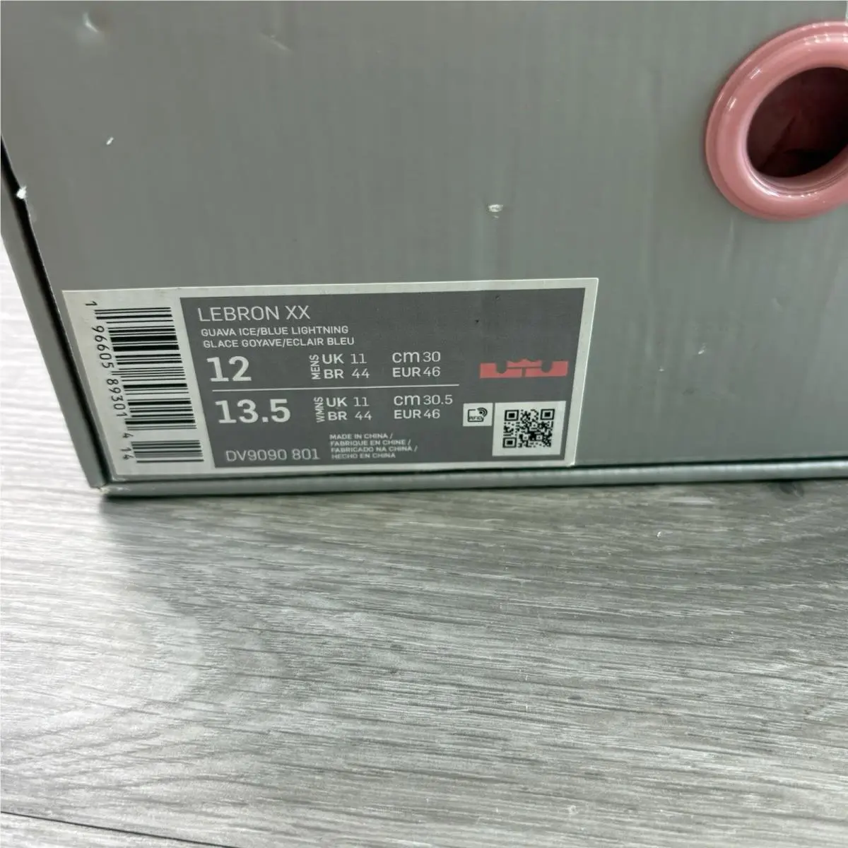 Nike shoes - Nike LeBron 20 - LeBron - DV9090-801 - Guava Ice Blue, Manufacturer: Guava Ice / Blue (UPC: 196605893014) 20