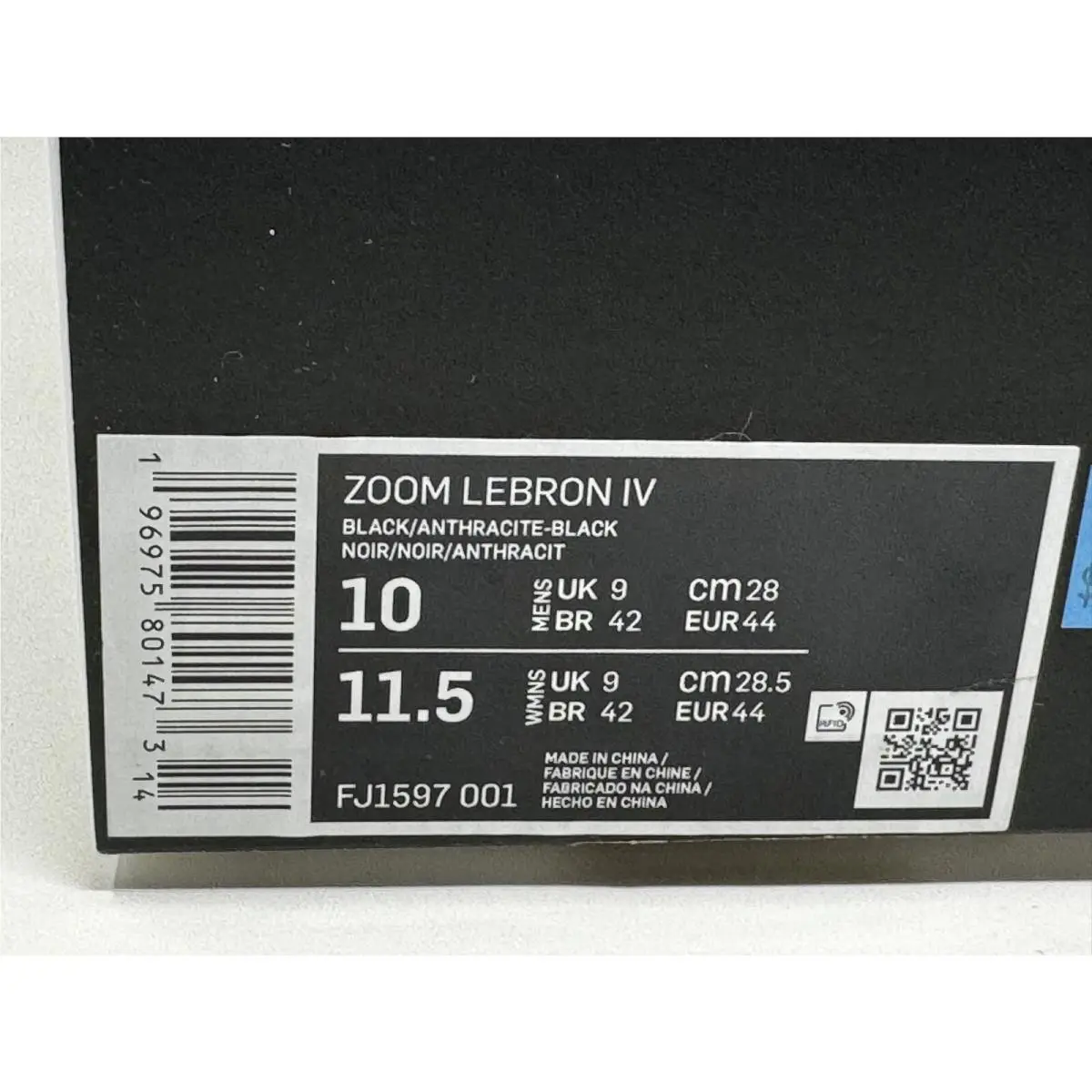 Nike shoes - Nike Air LeBron - Air LeBron - Black 0