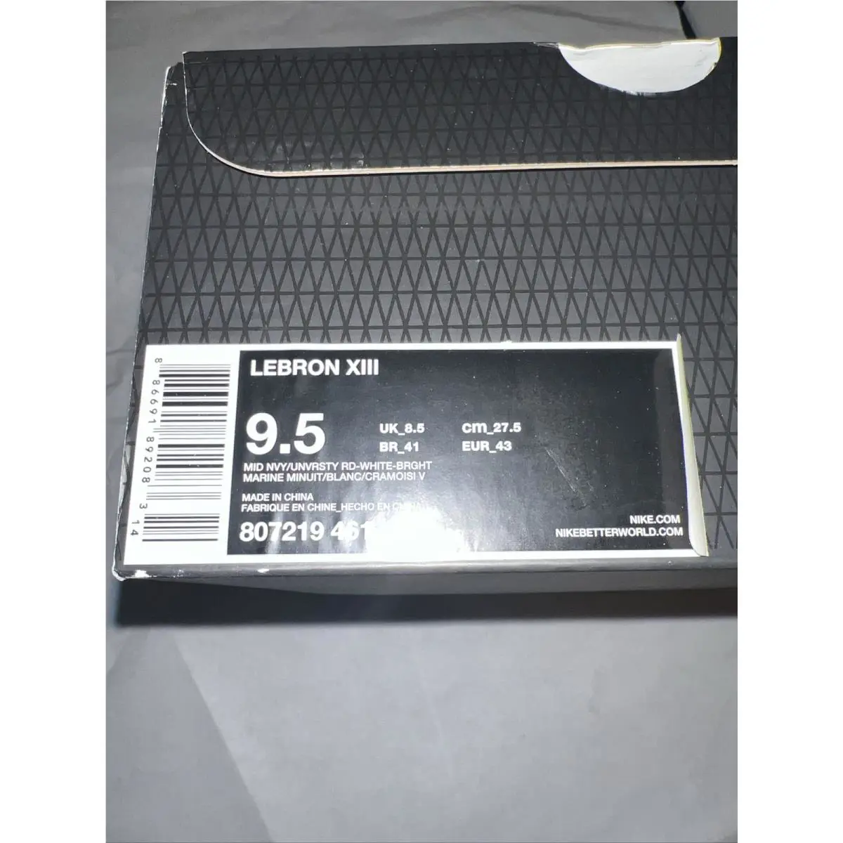 Nike shoes - Nike LeBron 13 - LeBron - 807219-461 - Blue 0