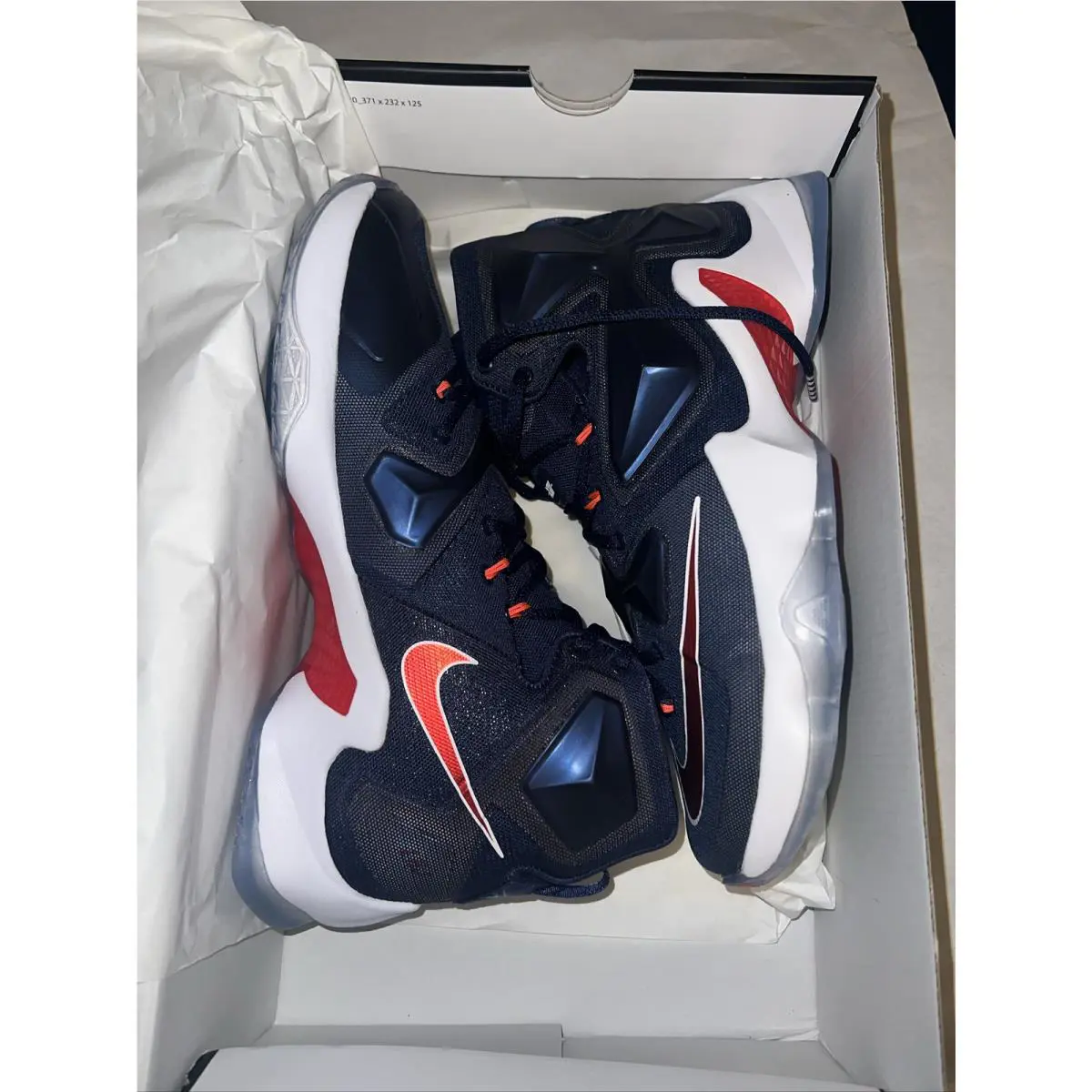 Nike shoes - Nike LeBron 13 - LeBron - 807219-461 - Blue 4