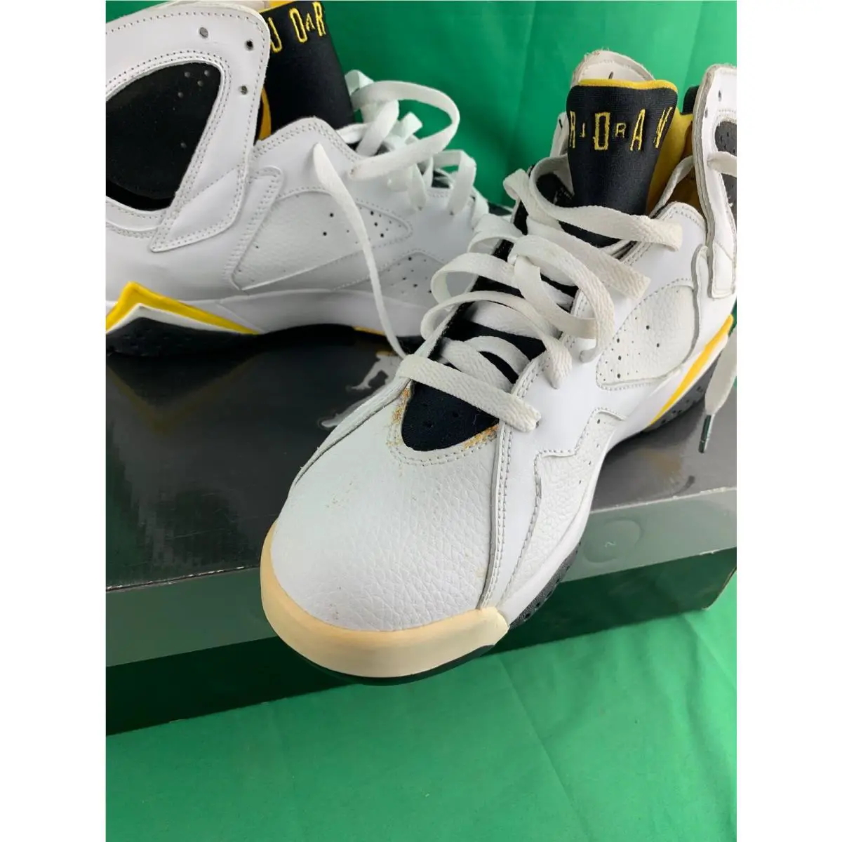 Nike shoes - Jordan 7 - 313358 172 - White/Varsity Maize-Black, Manufacturer: White/Varsity Maize-Black 3