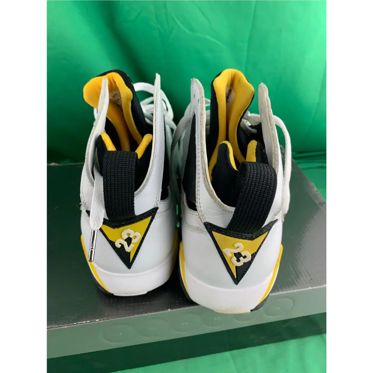 Nike shoes - Jordan 7 - 313358 172 - White/Varsity Maize-Black, Manufacturer: White/Varsity Maize-Black 4