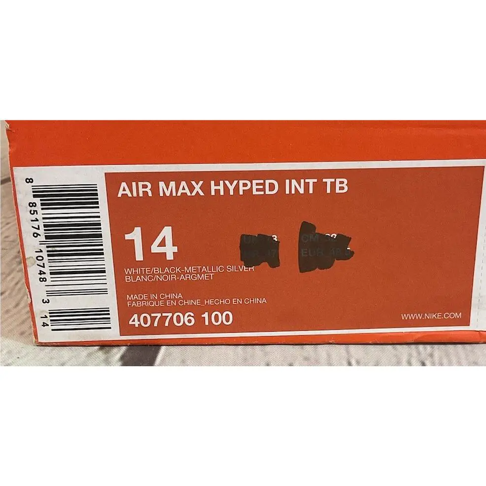 Nike shoes - Nike Air Max Hyped - Air Max Hyped - 407706 100 - White (UPC: 885176107483) 11