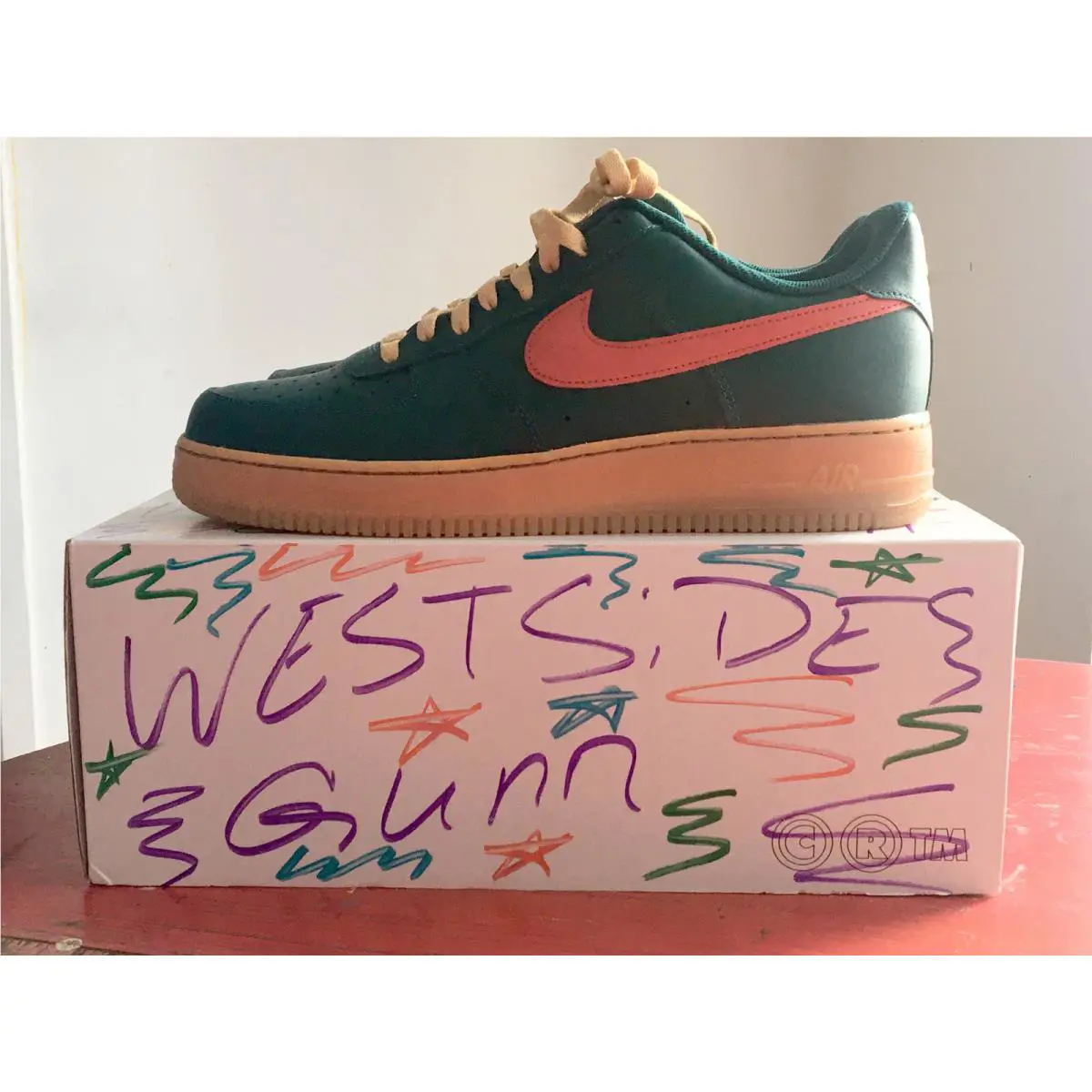 Nike shoes - Nike Air Force - Air Force - Green 0