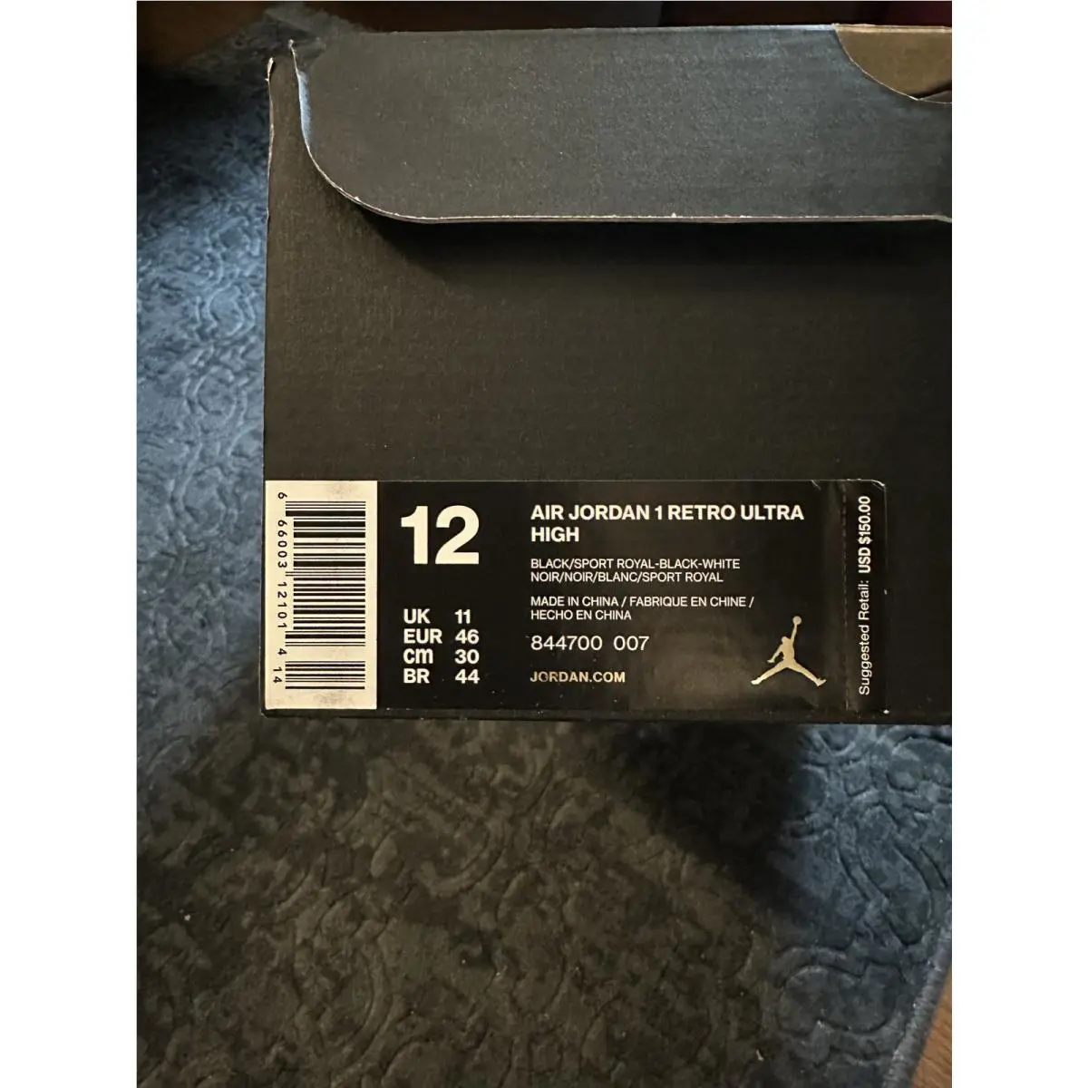 Nike shoes - Jordan Nu Retro 1 - Retro - DV5141-401 - Blue 0