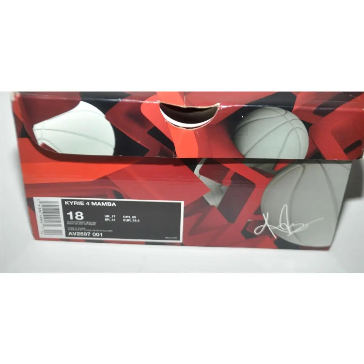 Nike shoes - Nike Kyrie 4 - Kyrie - AV2597-001 - Black (UPC: 191886420461) 4