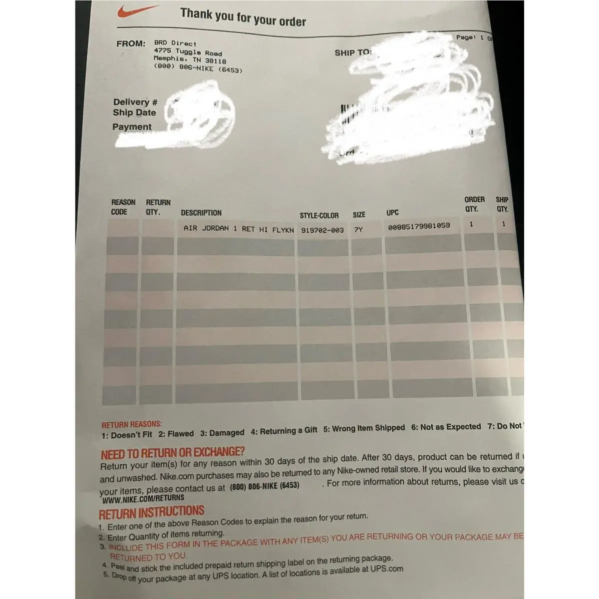 Nike shoes - Air Jordan 1 - Air - Multicolor 6