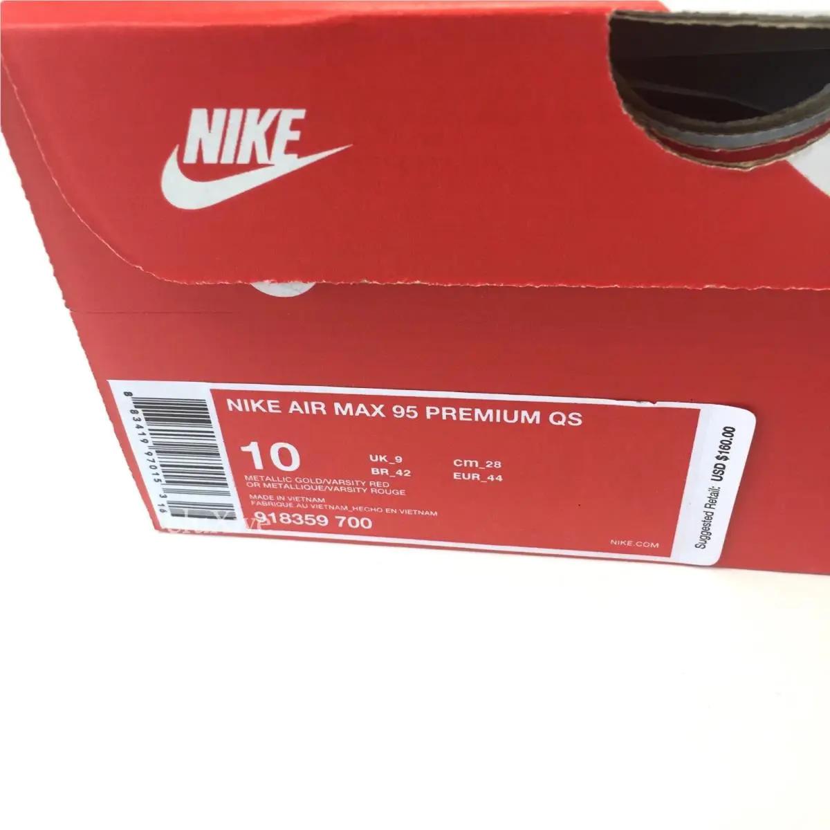 Nike shoes - Nike Air Max 95 - Air Max - 918359-700 - Gold 10