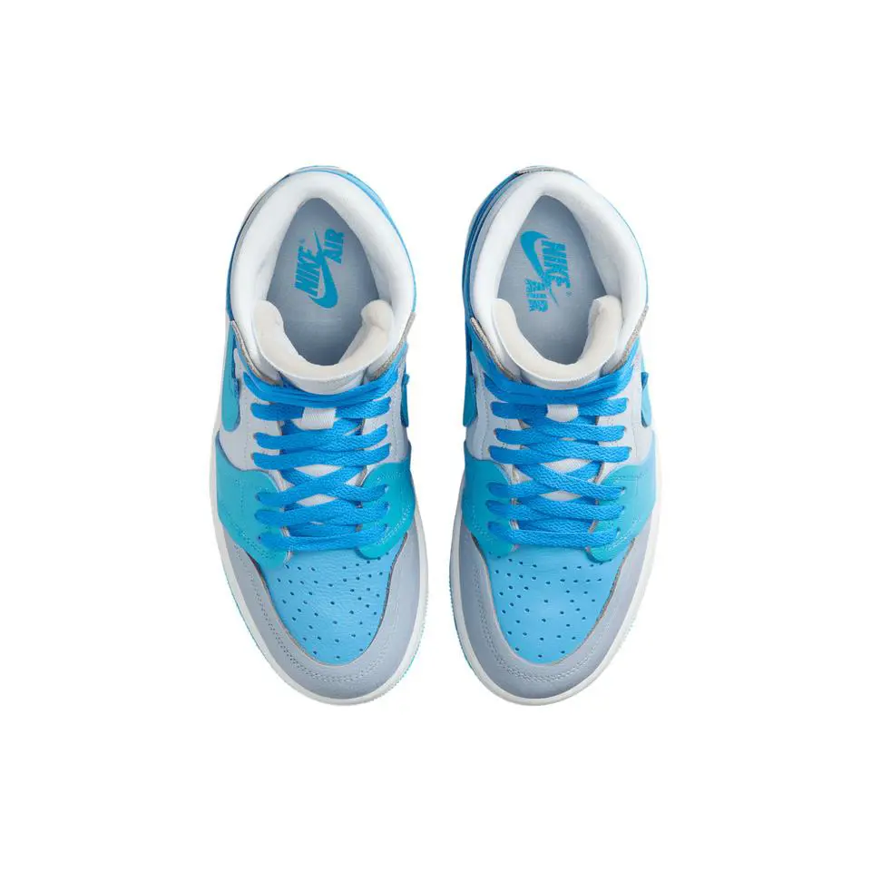 Nike shoes - Air Jordan 1 - Air - BLUE WHITE - FB9891-404 3