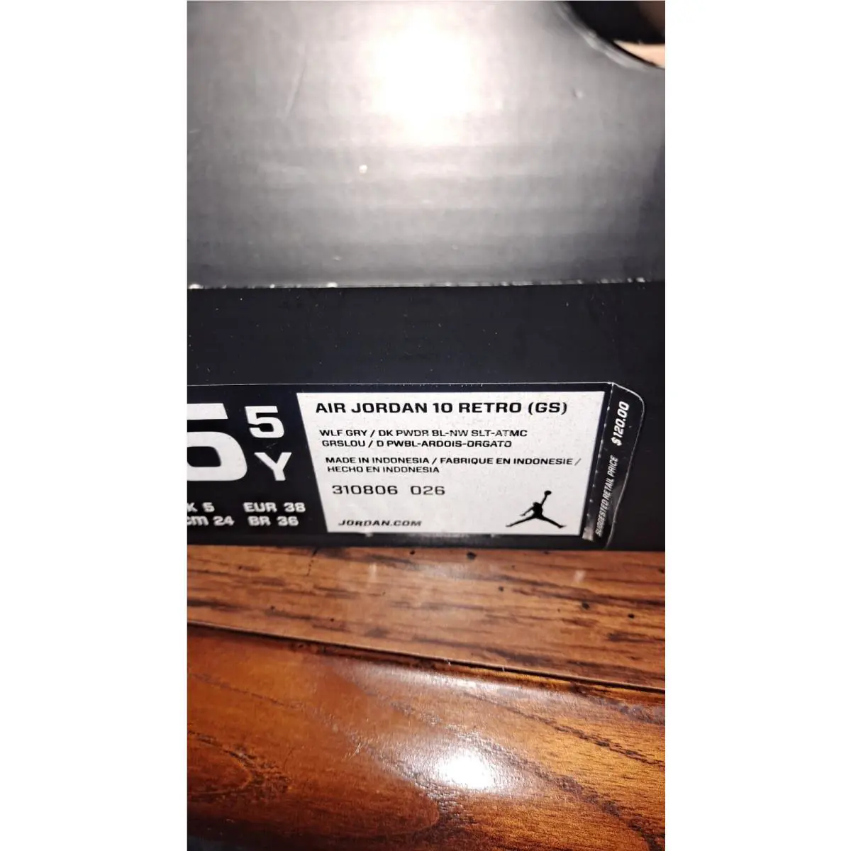 Nike shoes - Air Jordan 10 - Air - wlf/DK PWDR BL-NW SLT-ATMC 2
