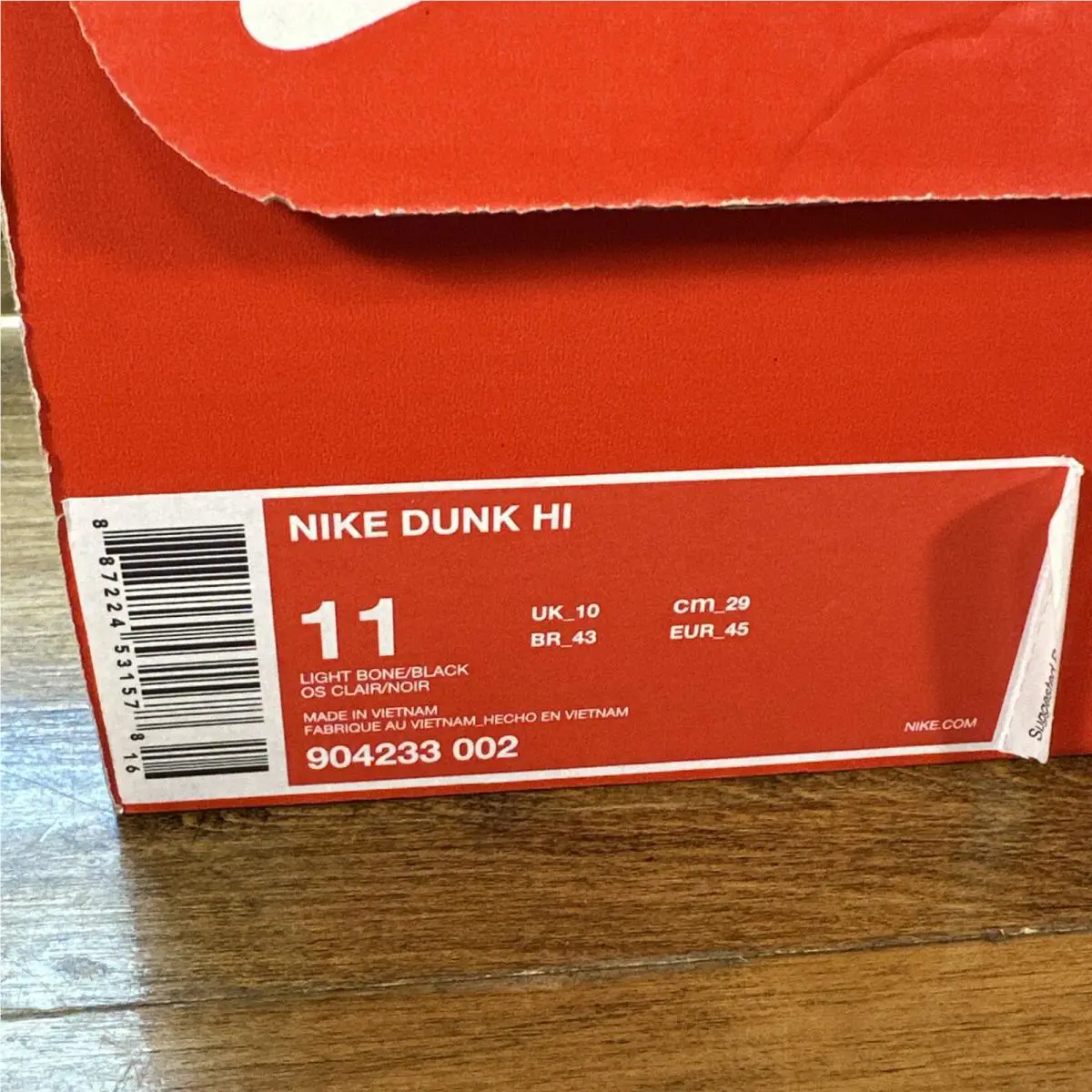 Nike shoes - Nike Dunk - Dunk - 904233-002 - Gray 9