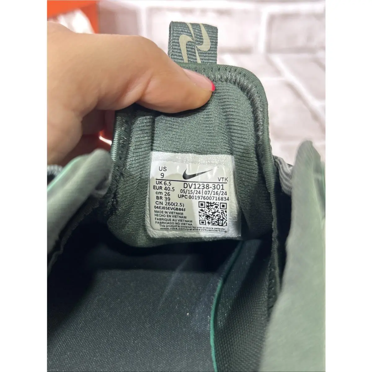 Nike shoes - Nike Motiva - Motiva - DV1238-301 - Green (UPC: 197600652859) 2