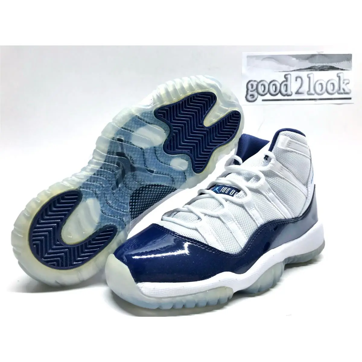 Nike shoes - Air Jordan 11 - Air - White (UPC: 666003583713) 0