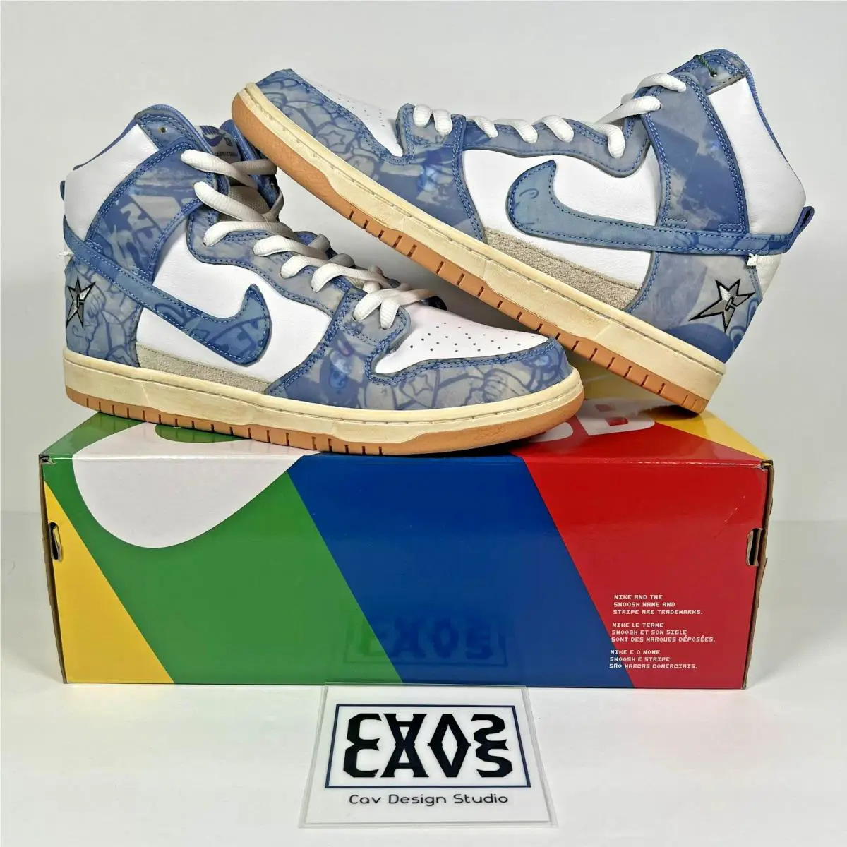 Nike shoes - Nike Dunk SB - Dunk - CV1677-100 - Blue (UPC: 0194958242671) 20