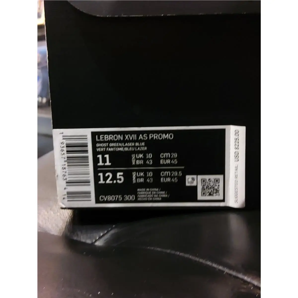 Nike shoes - Nike LeBron 17 - LeBron - CV8075-300 - Black 4