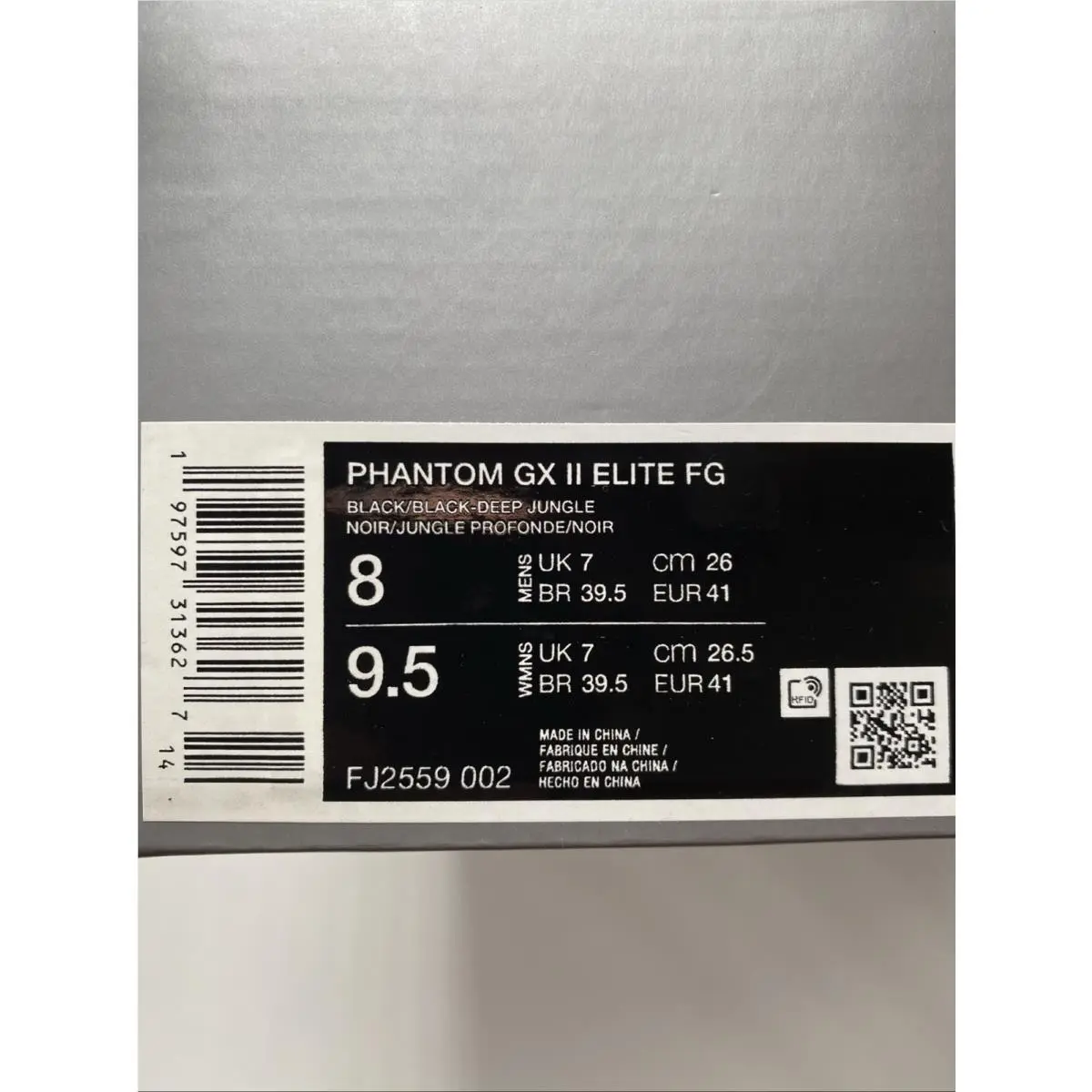 Nike shoes - Nike Phantom GX - Phantom - FJ2559-002 - Black (UPC: 197597313627) 7