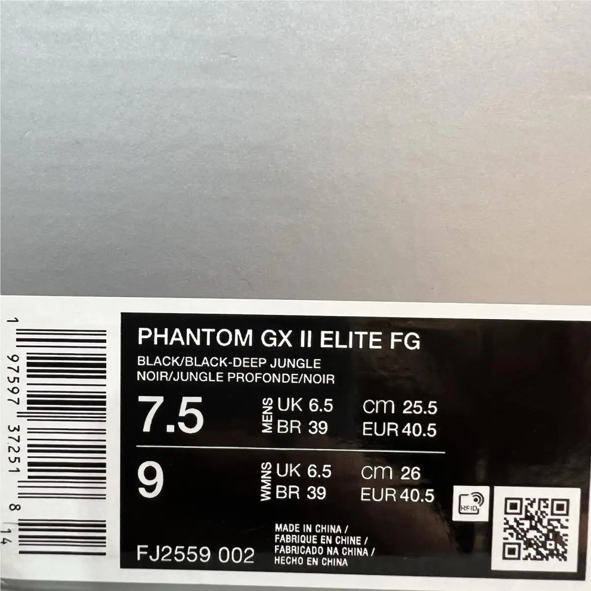 Nike shoes - Nike Phantom GX Elite 2 - FJ2559-002 - Black 5
