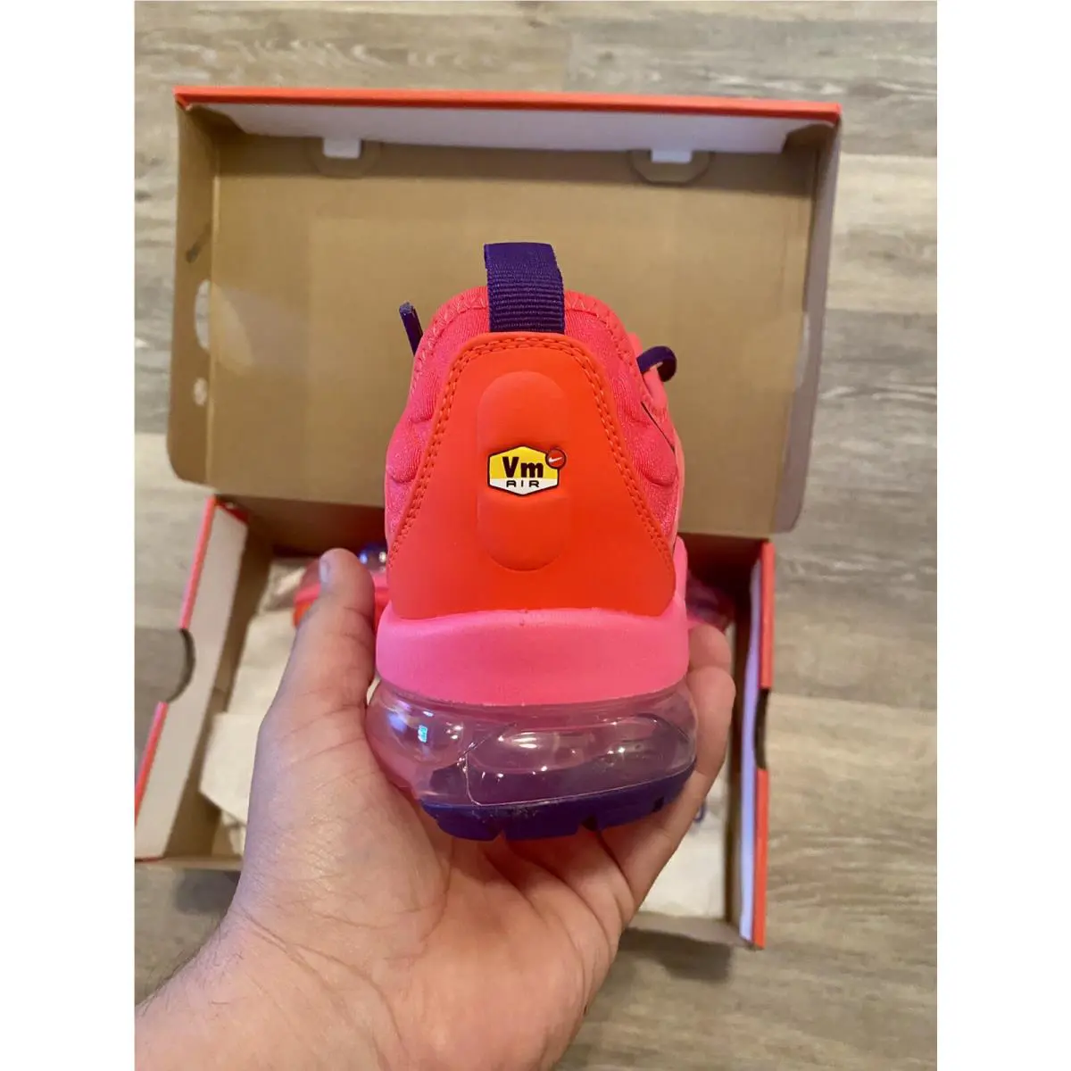 Nike shoes - Nike Air Vapormax Plus - Air Vapormax Plus - CU4907-600 - Neon Red-Pink Blast-Bright Crimson (UPC: 193656299574) 0