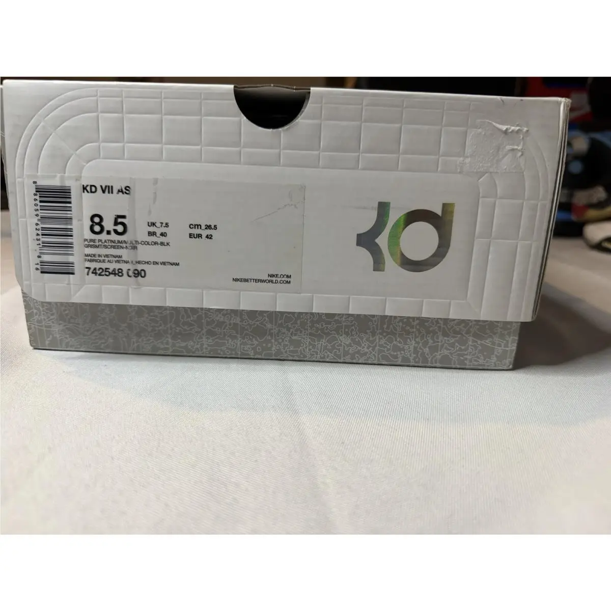 Nike shoes - Nike KD 7 - 742548-090 - Gray 6