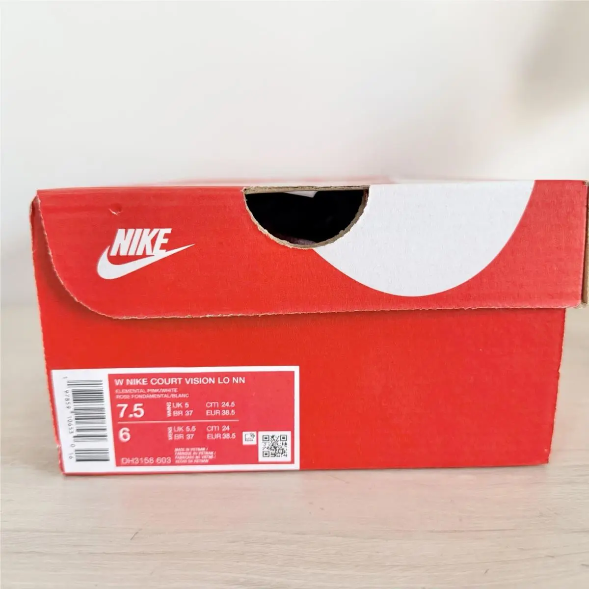 Nike shoes - Nike Court Vision - Court Vision - DH3158-603 - Pink 1