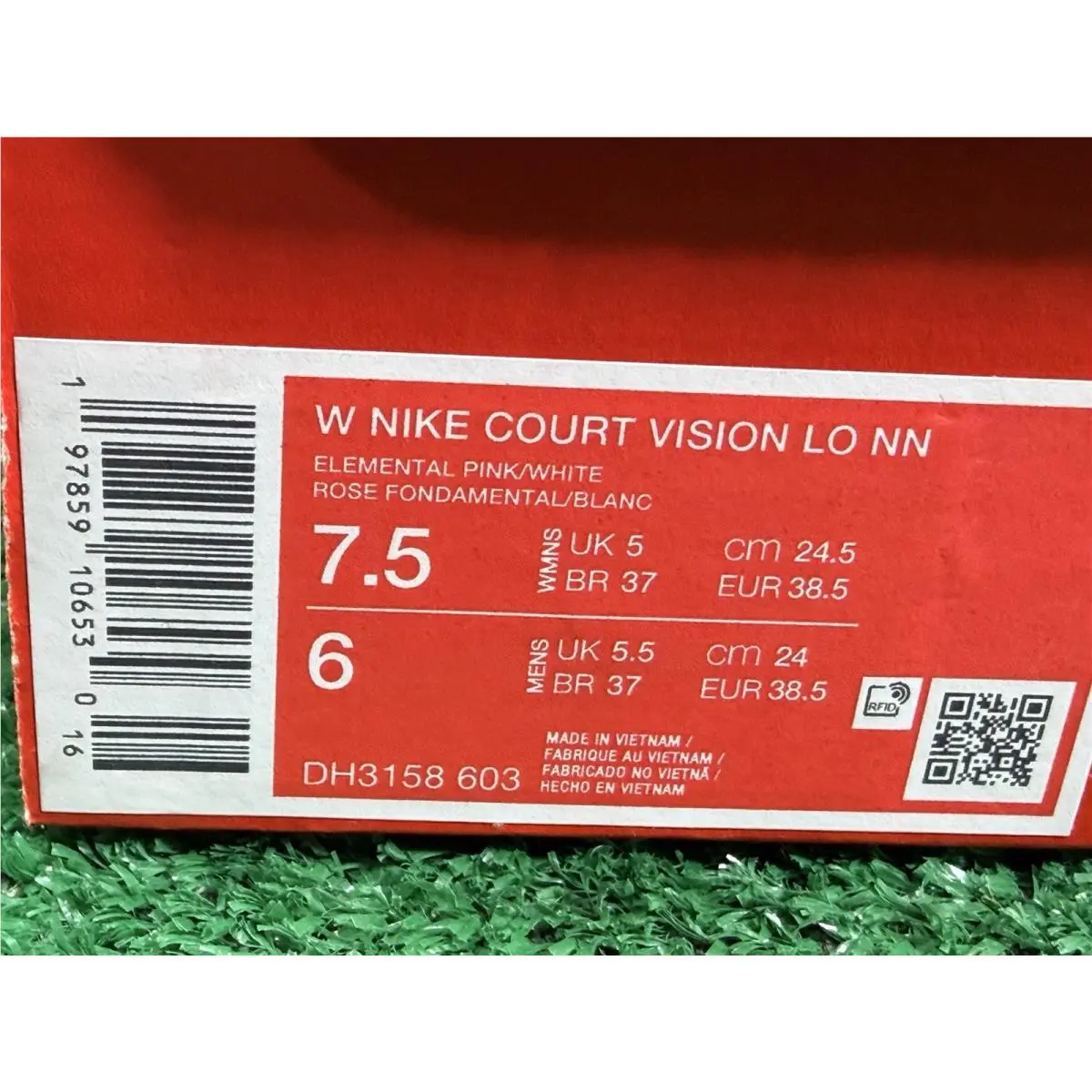 Nike shoes - Nike Court Vision - Court Vision - DH3158-603 - Pink (UPC: 197859106530) 9