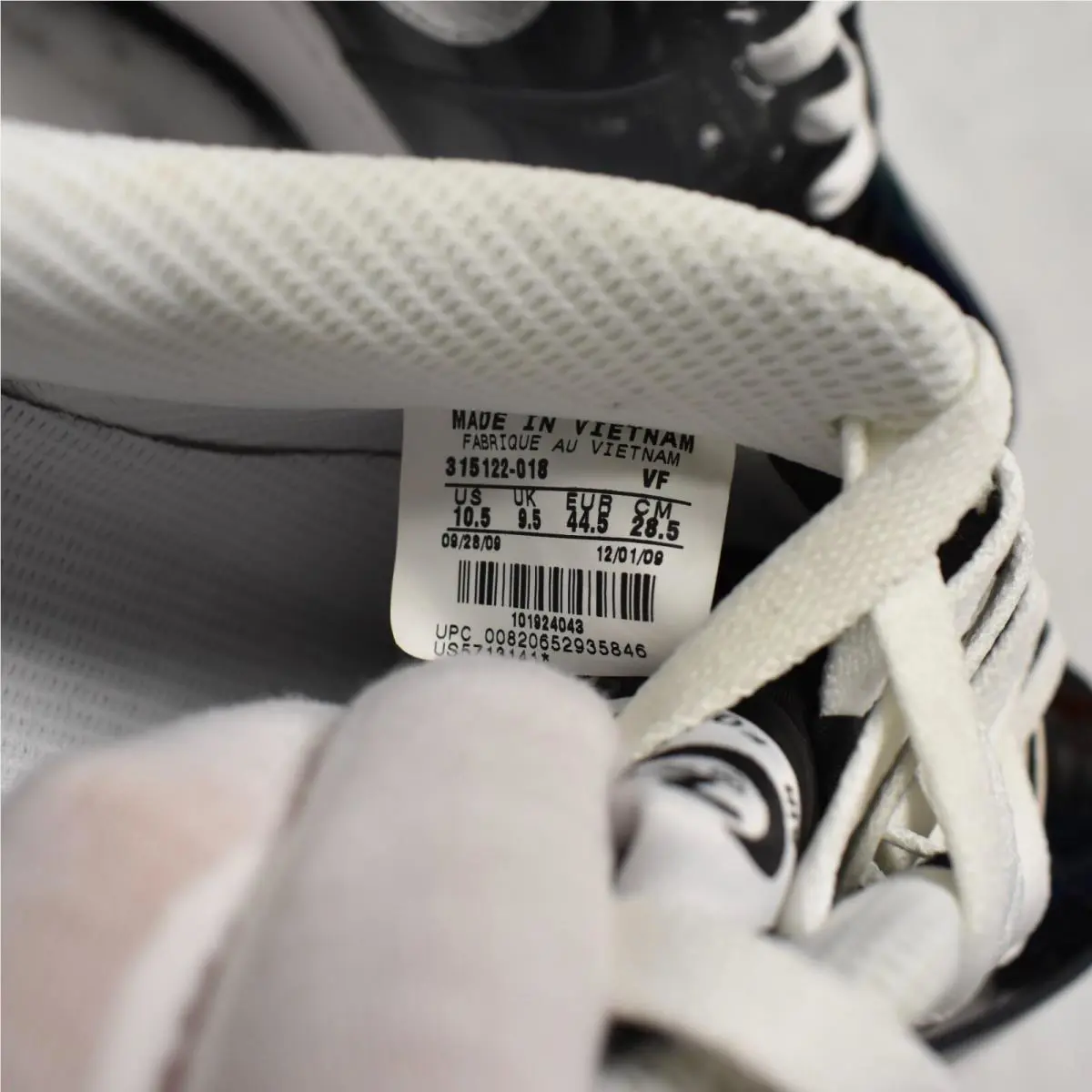 Nike shoes - Nike Air Force 1 - Air Force - 315122-018 - Black 12