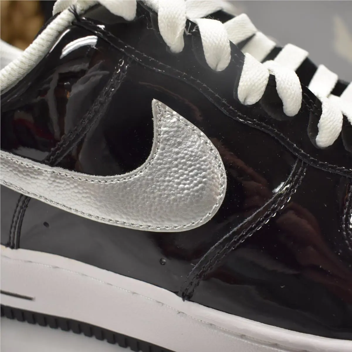 Nike shoes - Nike Air Force 1 - Air Force - 315122-018 - Black 9