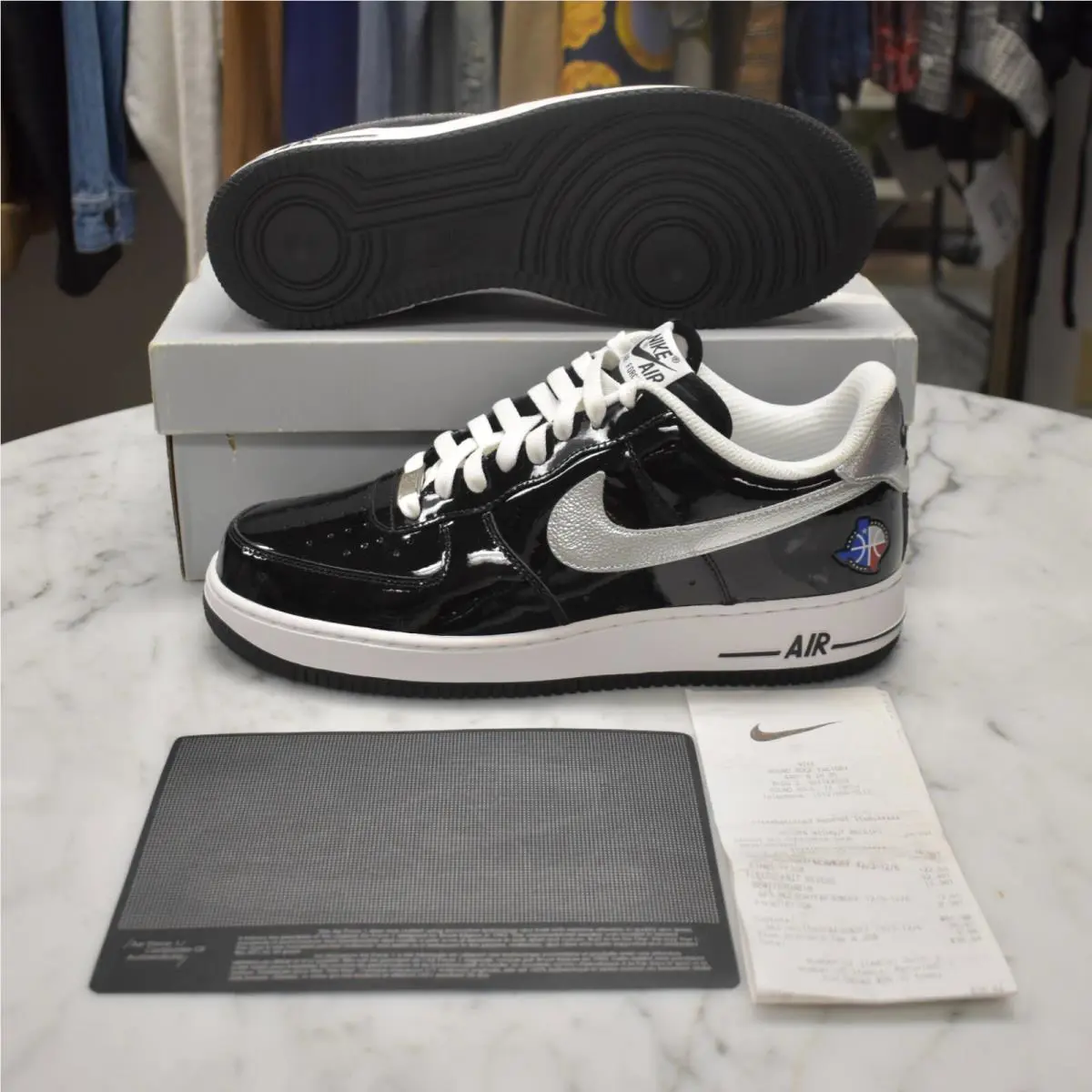 Nike shoes - Nike Air Force 1 - Air Force - 315122-018 - Black 0