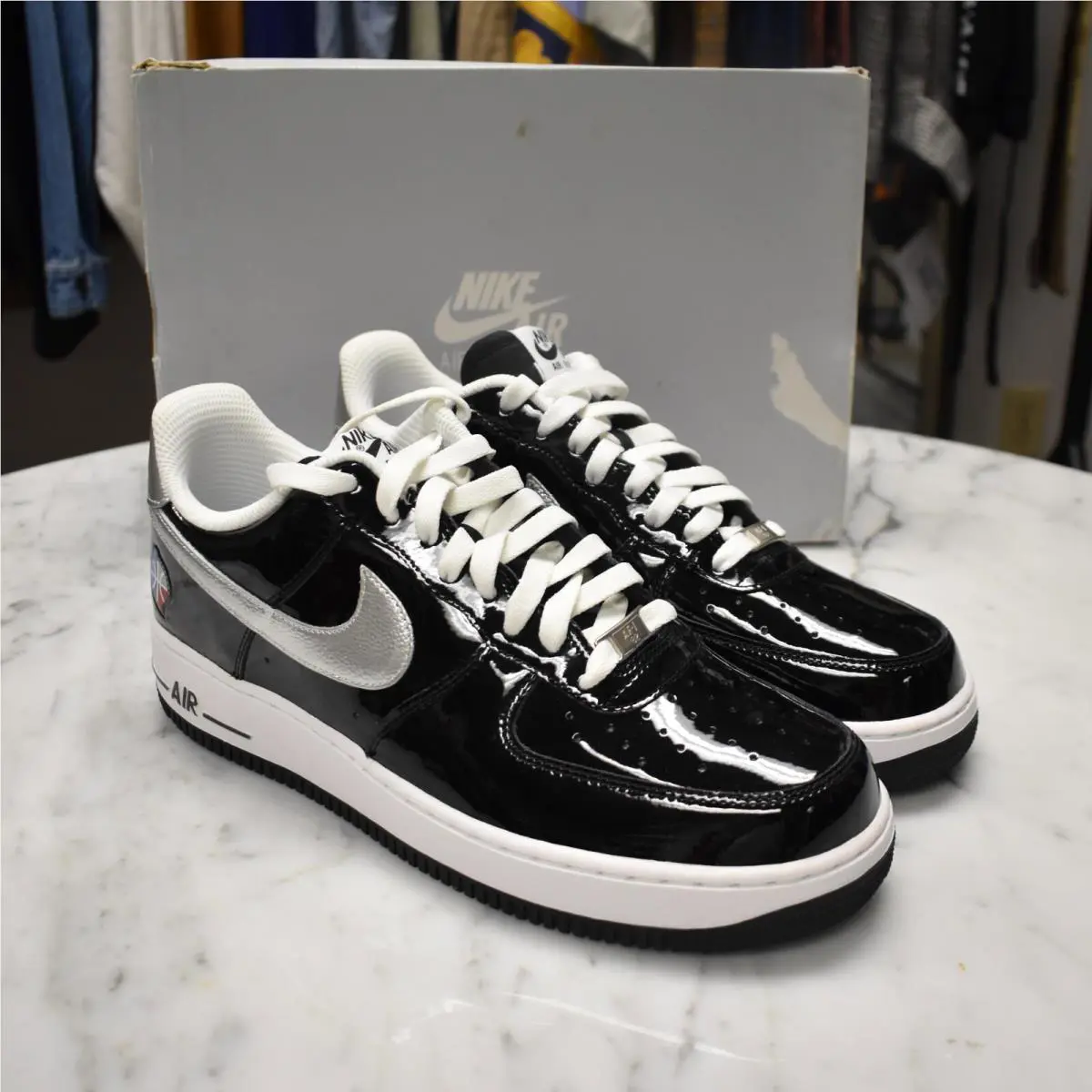 Nike shoes - Nike Air Force 1 - Air Force - 315122-018 - Black 1