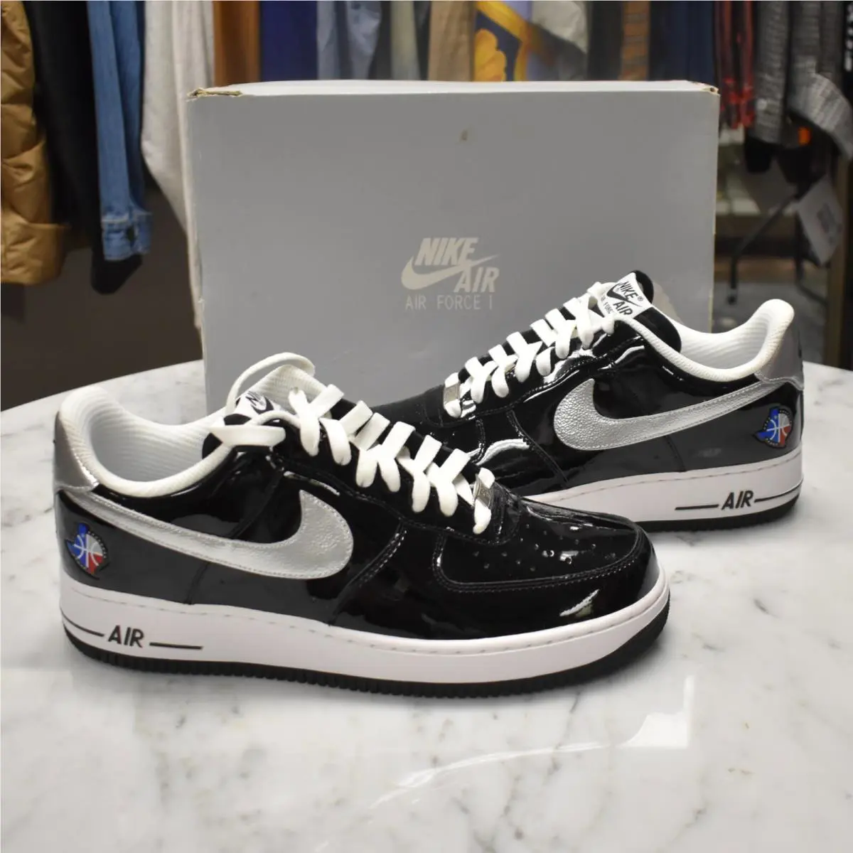 Nike shoes - Nike Air Force 1 - Air Force - 315122-018 - Black 2