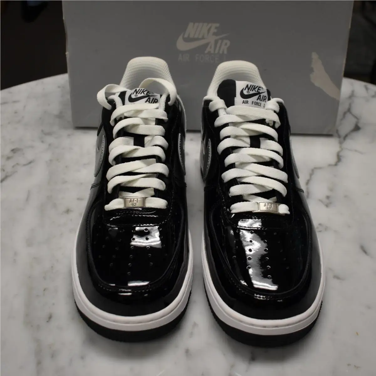 Nike shoes - Nike Air Force 1 - Air Force - 315122-018 - Black 3
