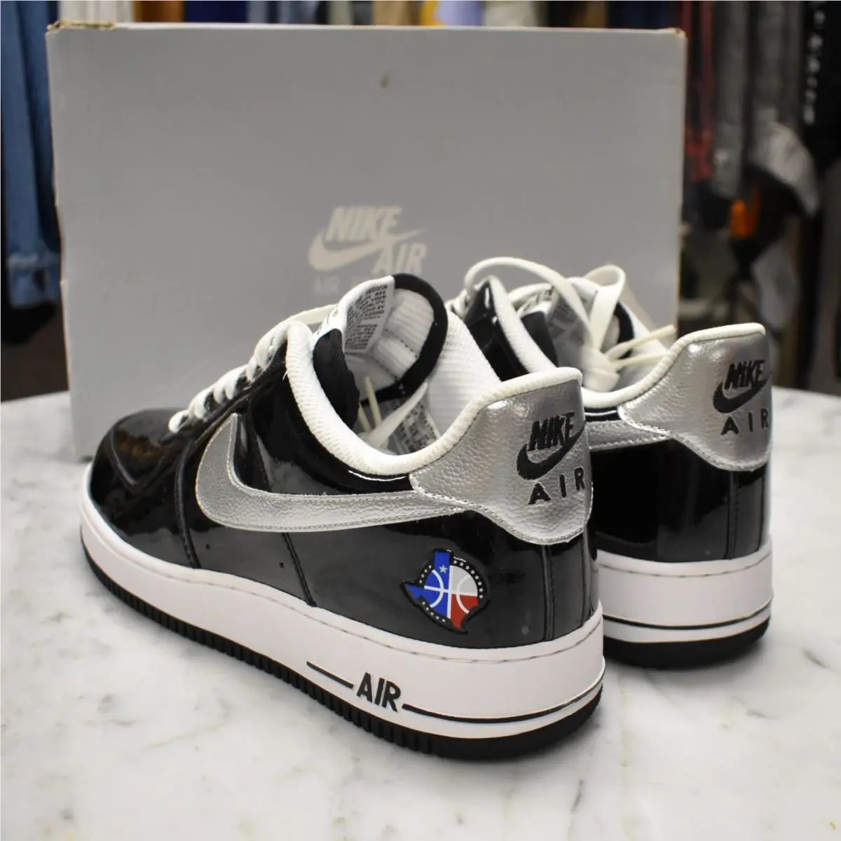 Nike shoes - Nike Air Force 1 - Air Force - 315122-018 - Black 4