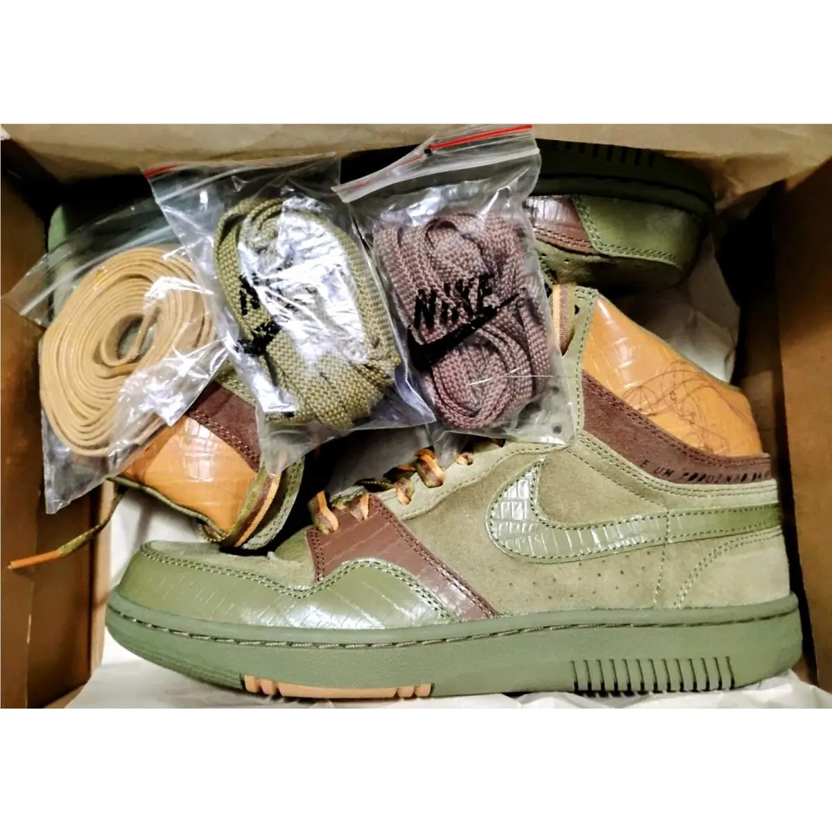 Nike shoes - Nike Court Force - Court Force - 313385-331 - Green 4